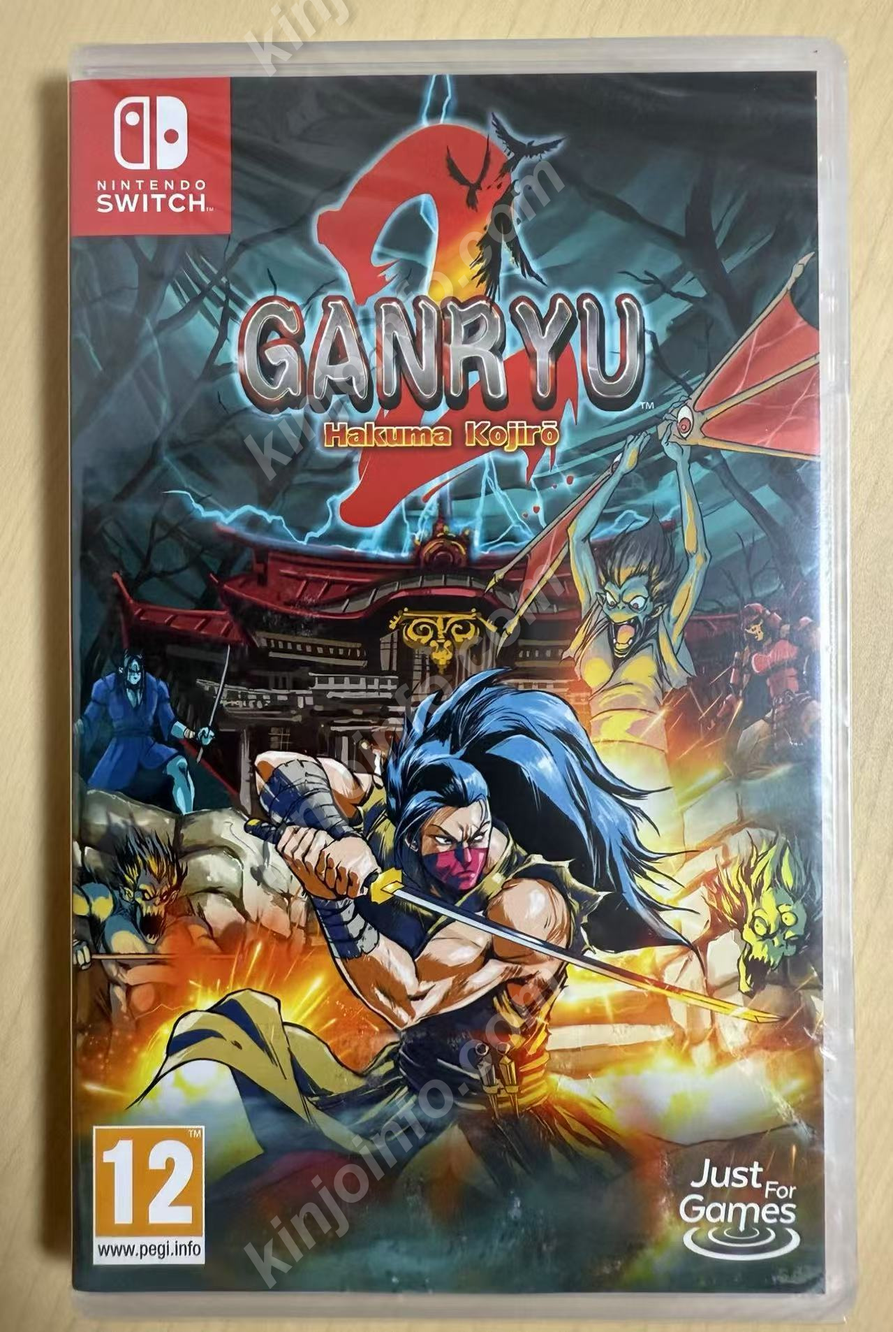 Ganryu 2: Hakuma Kojiro【新品未開封・Switch欧州版】