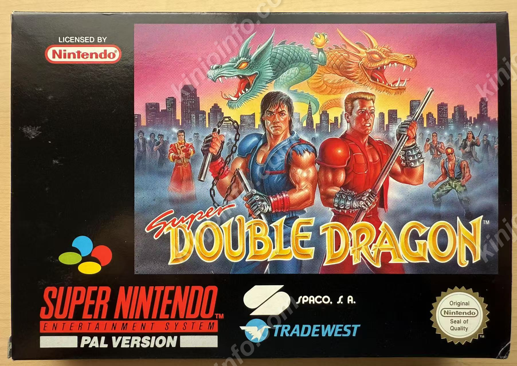 Super Double Dragon（スーパーダブルドラゴン）【新品未使用・SFC欧州版】