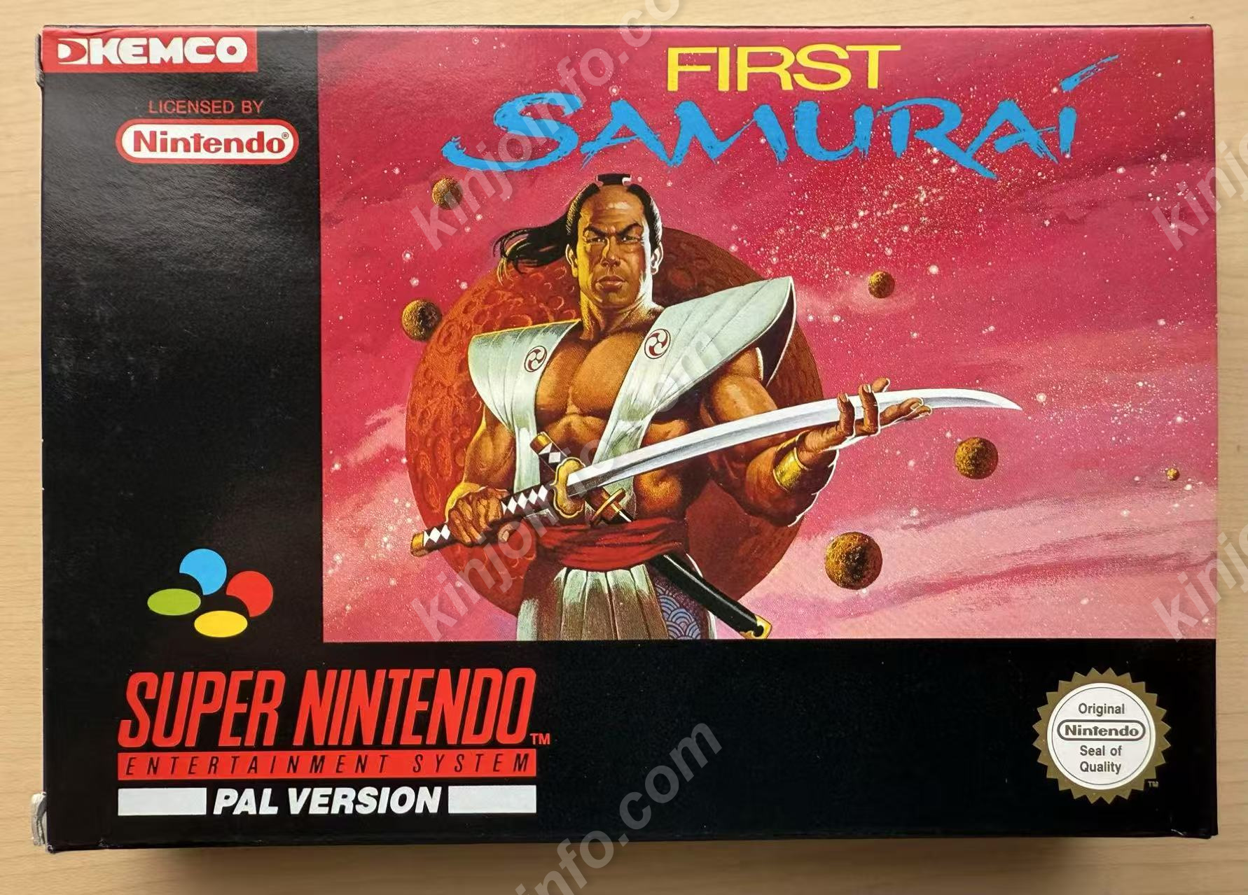 First Samurai（ファーストサムライ）【新品未使用・SFC欧州版】