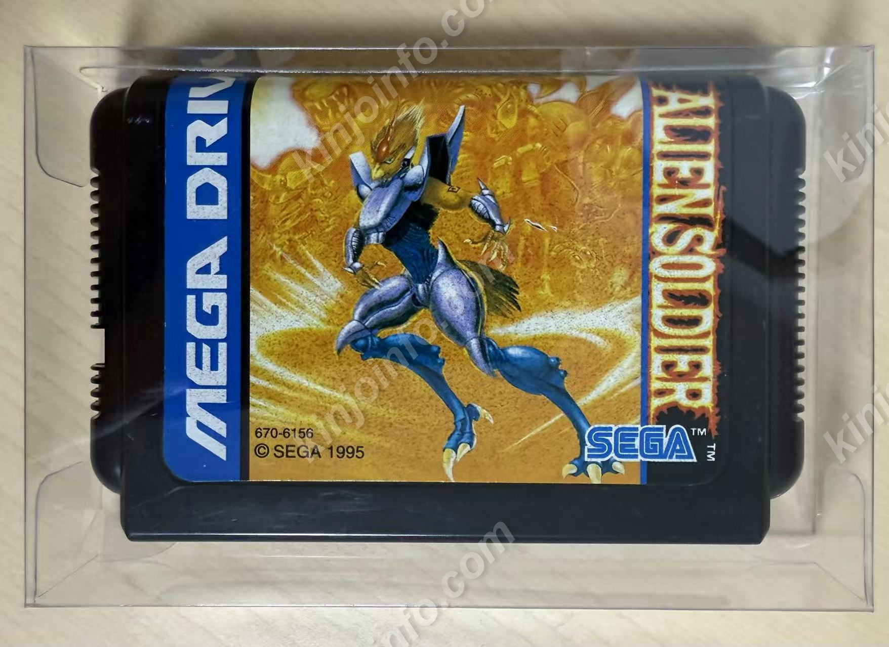 エイリアンソルジャー（Alien Soldier）【中古美品・MD日本版】