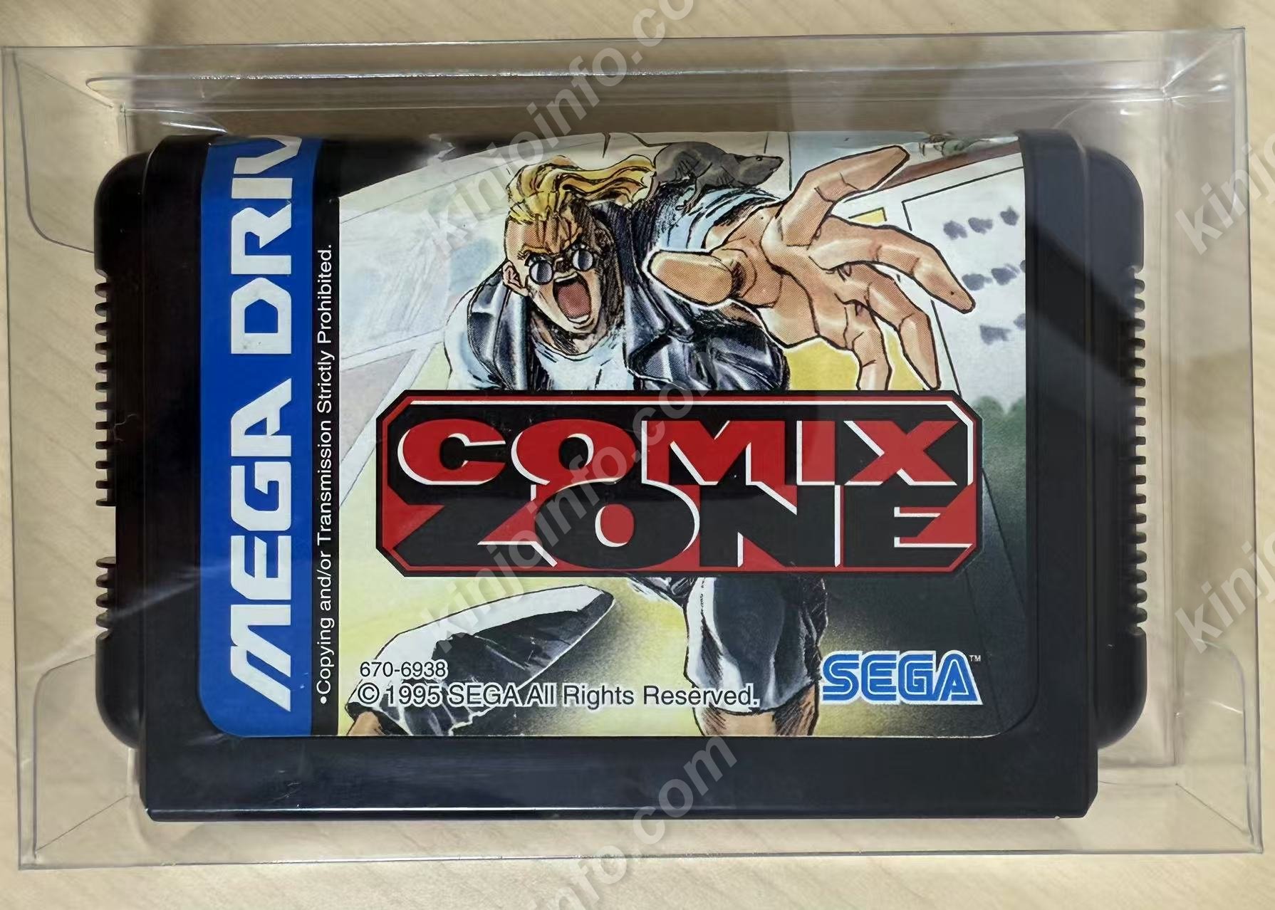 コミックスゾーン（Comix Zone）【中古美品・MD日本版】