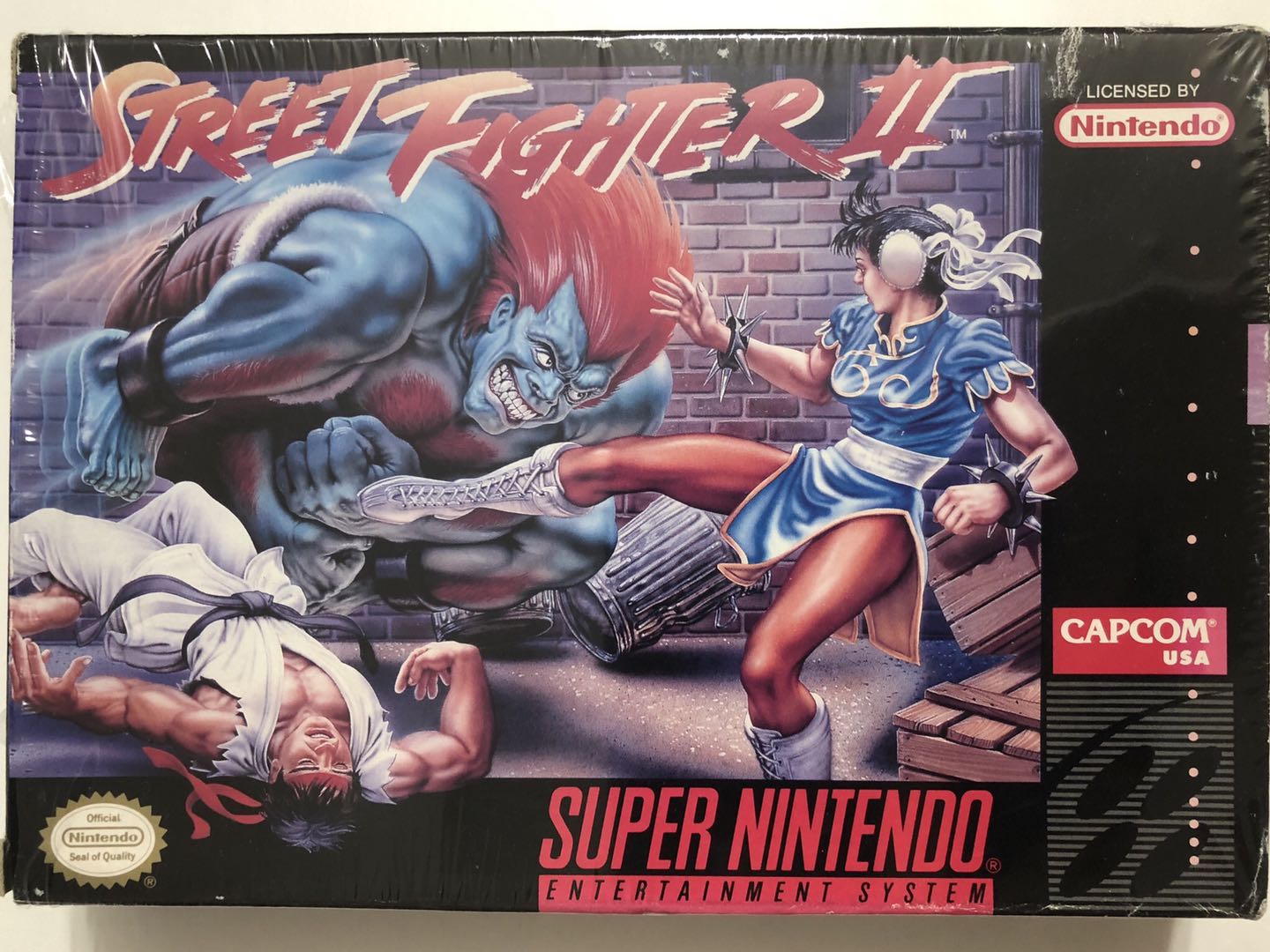 Street Fighter II（ストリートファイターII）【中古・SNES北米版】
