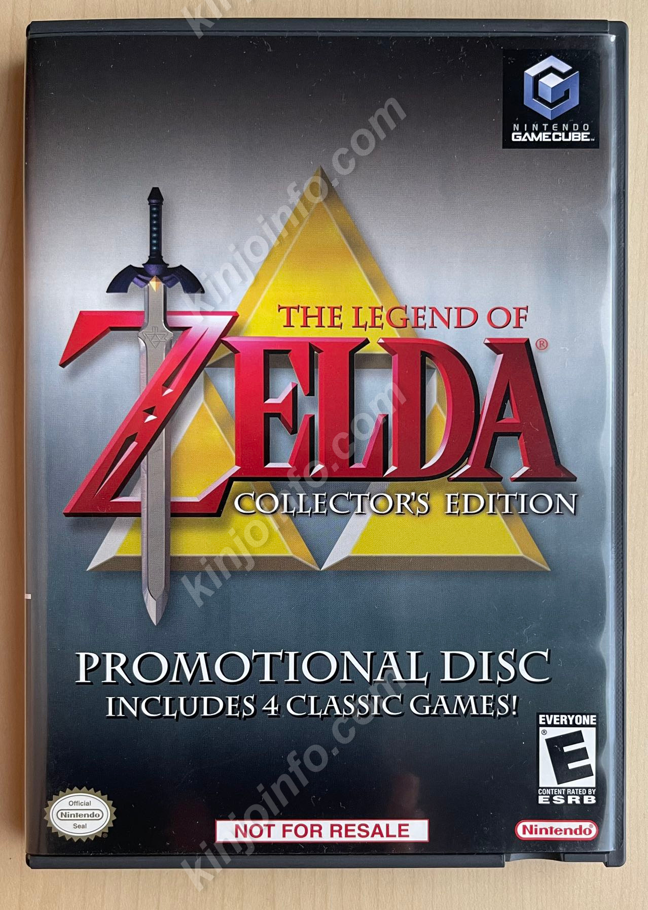 The Legend Of Zelda Collections Edition Promotional Disc【中古美品・完品・GC北米版】