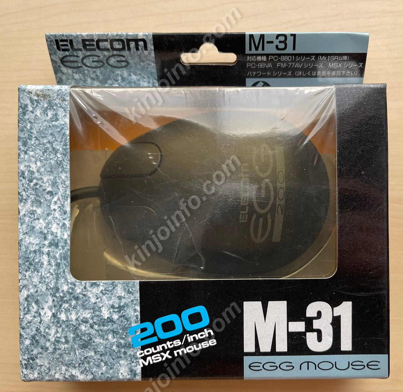 エレコム エッグマウス M-31（ELECOM EGGMOUSE）【新品未使用・MSX日本版】