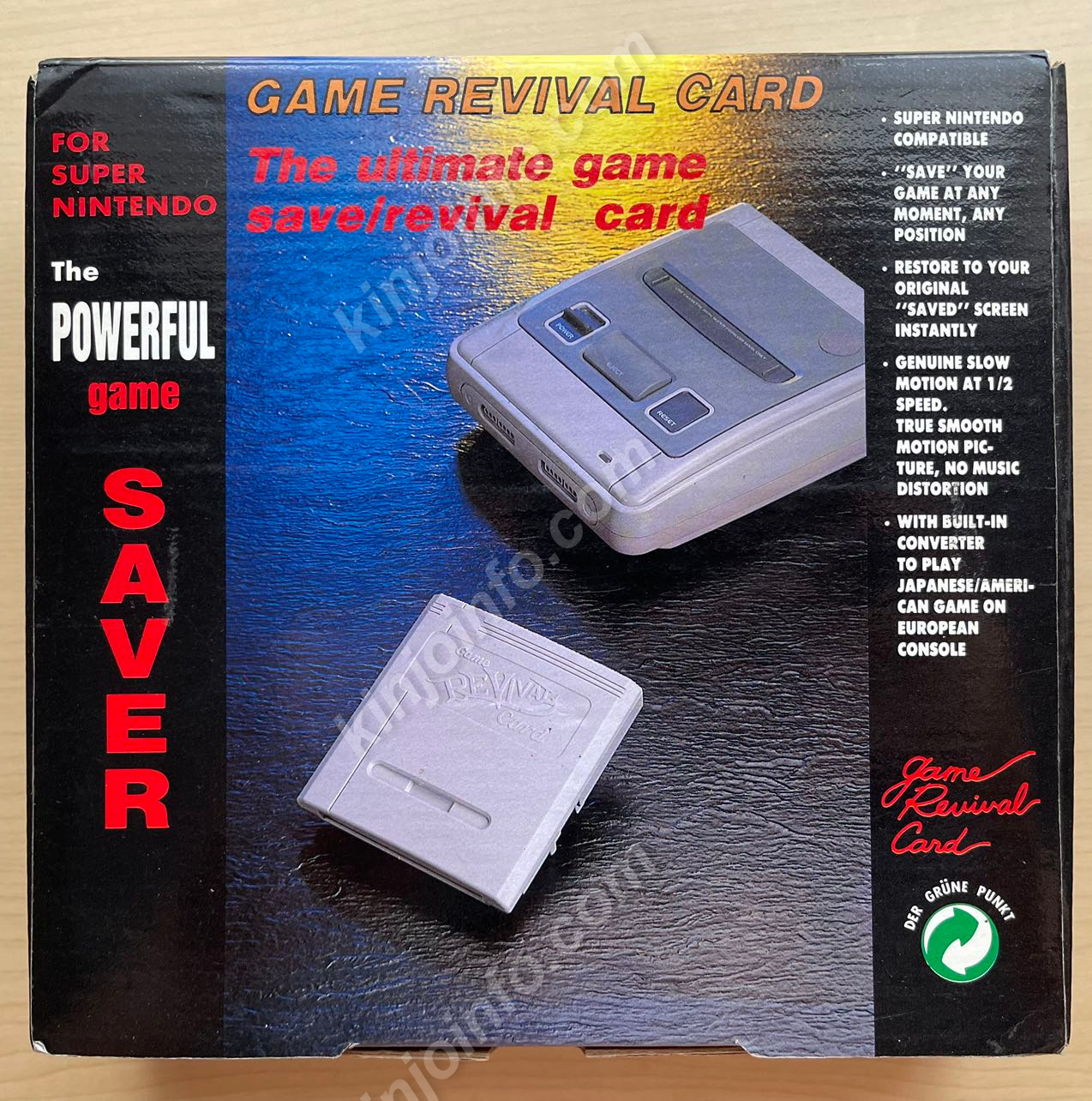 ゲームリバイバルカード GAME REVIVAL CARD セーブ機能搭載【中古美品・SFC版】