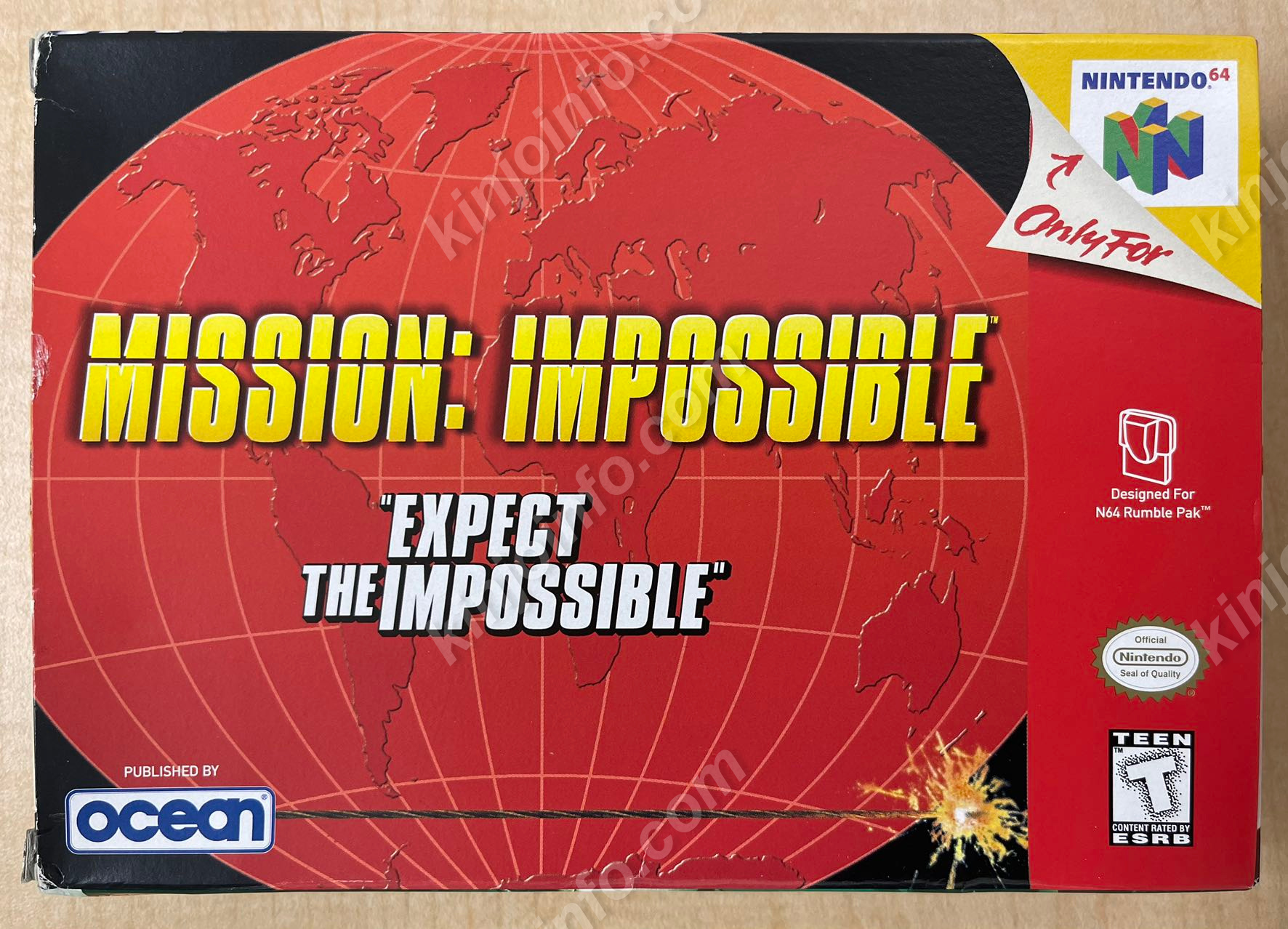 Mission: Impossible（ミッションインポッシブル）【中古美品・N64北米版】