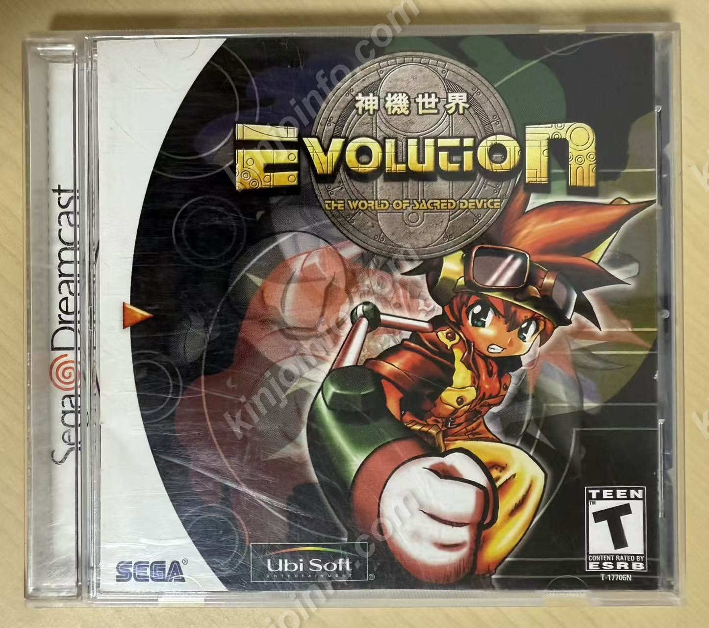 Evolution: The World of Sacred Device（神機世界エヴォリューション）【中古美品・DC北米版】