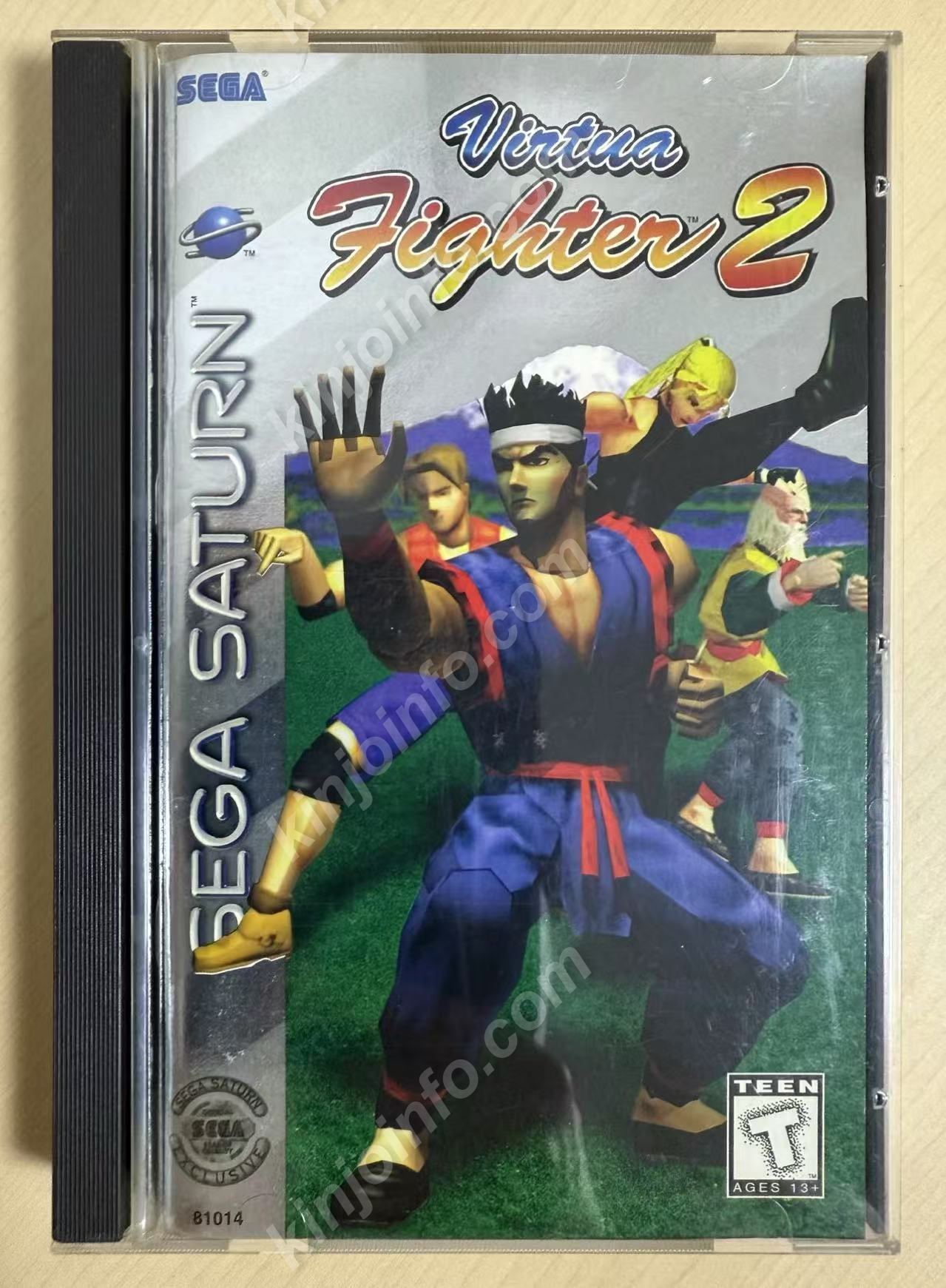 Virtua Fighter 2（バーチャファイター2）【中古美品・完品・SS北米版】