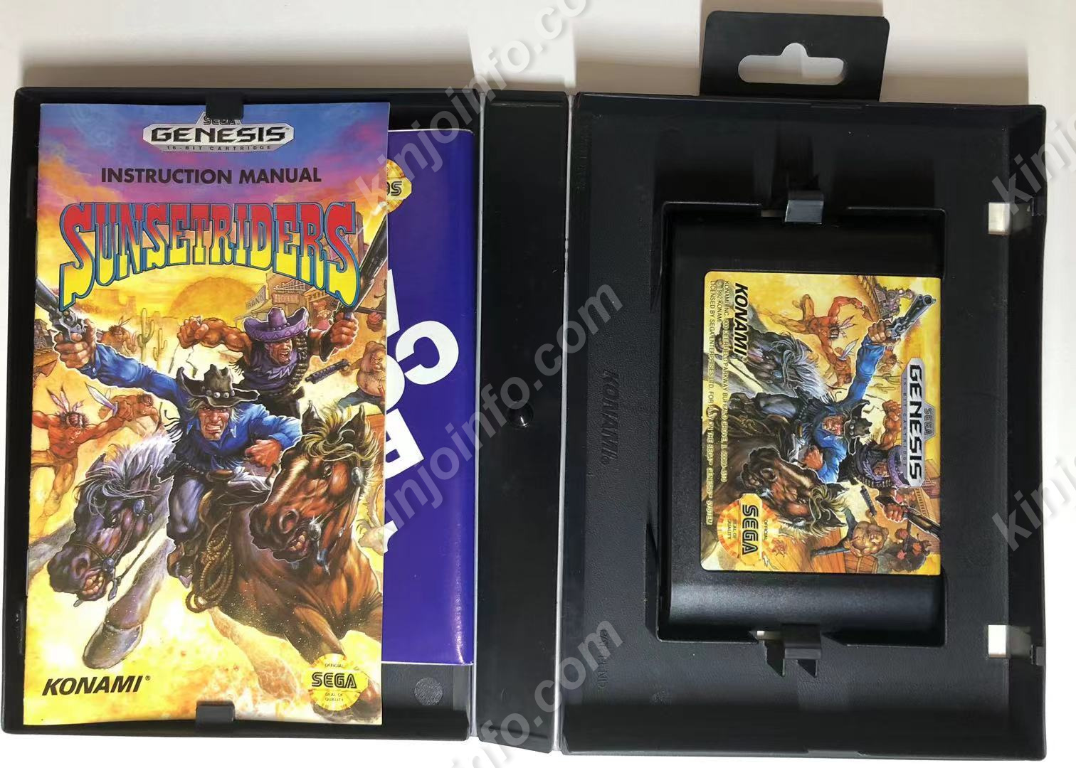 値下Sunset Riders サンセットライダーズ【中古・MD欧州版】 Nintendo Switch