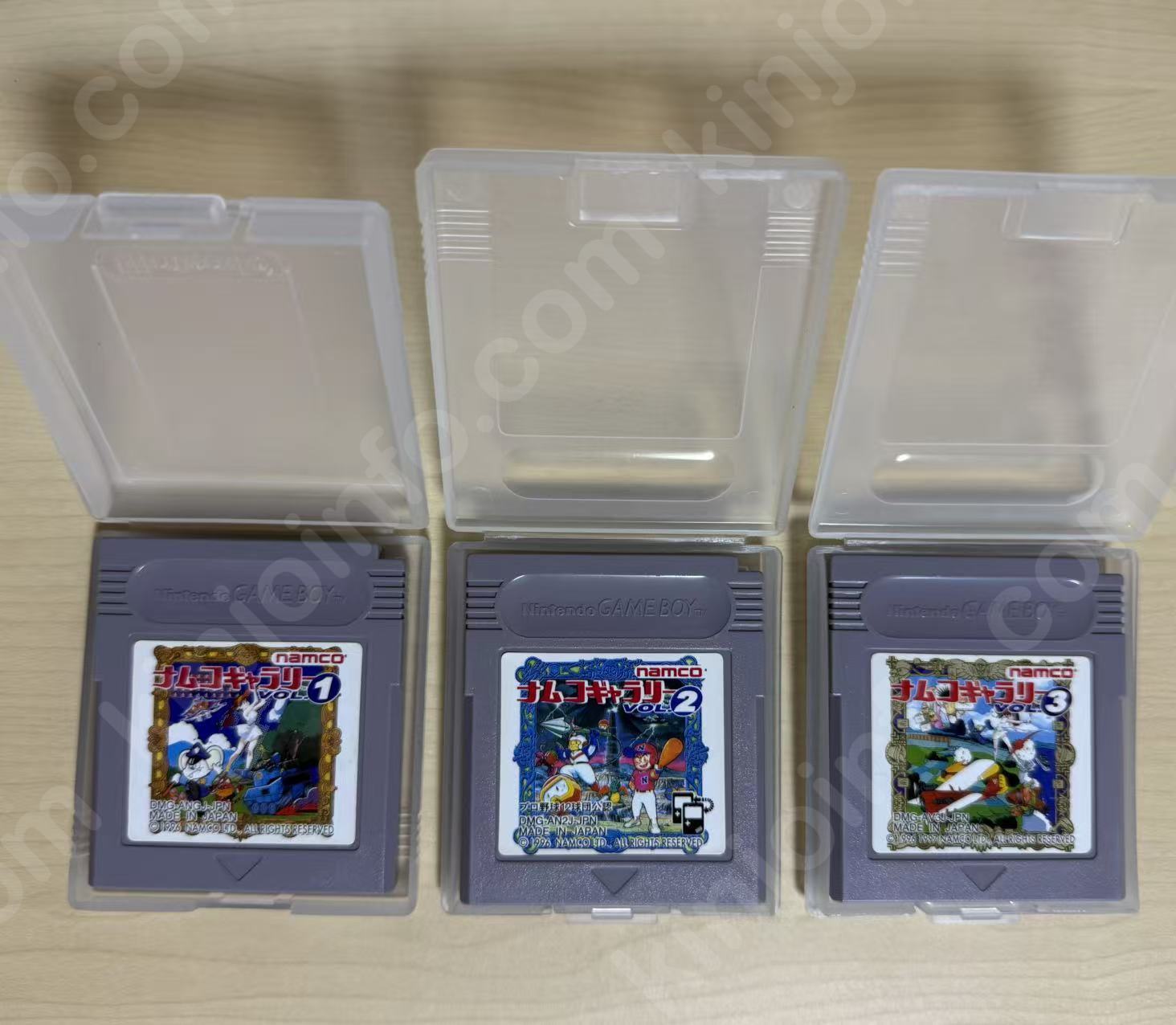 ナムコギャラリー（Namco Gallery）3本セット【中古美品・GB日本版】
