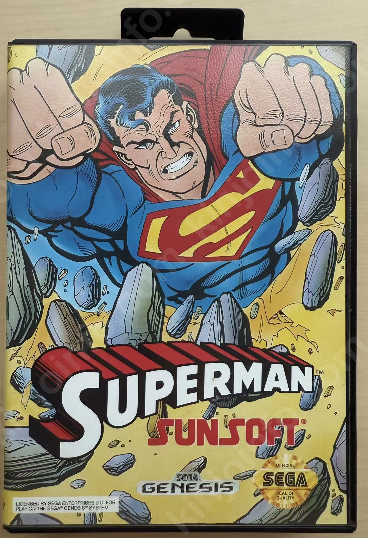 Superman（スーパーマン）【未使用に近い・完品・GENESIS日本版】