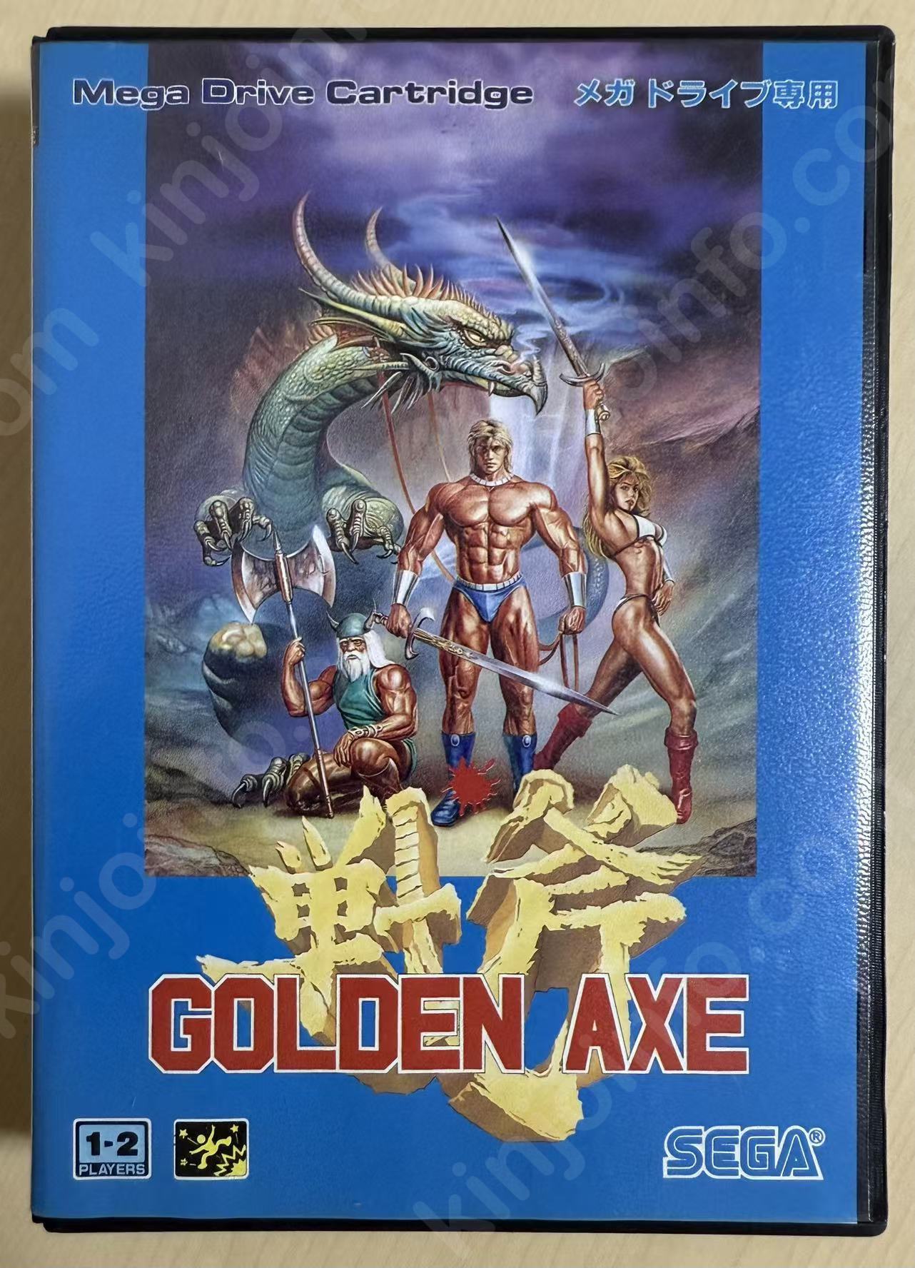 ゴールデンアックス（Golden Axe）【中古美品・MD日本版】