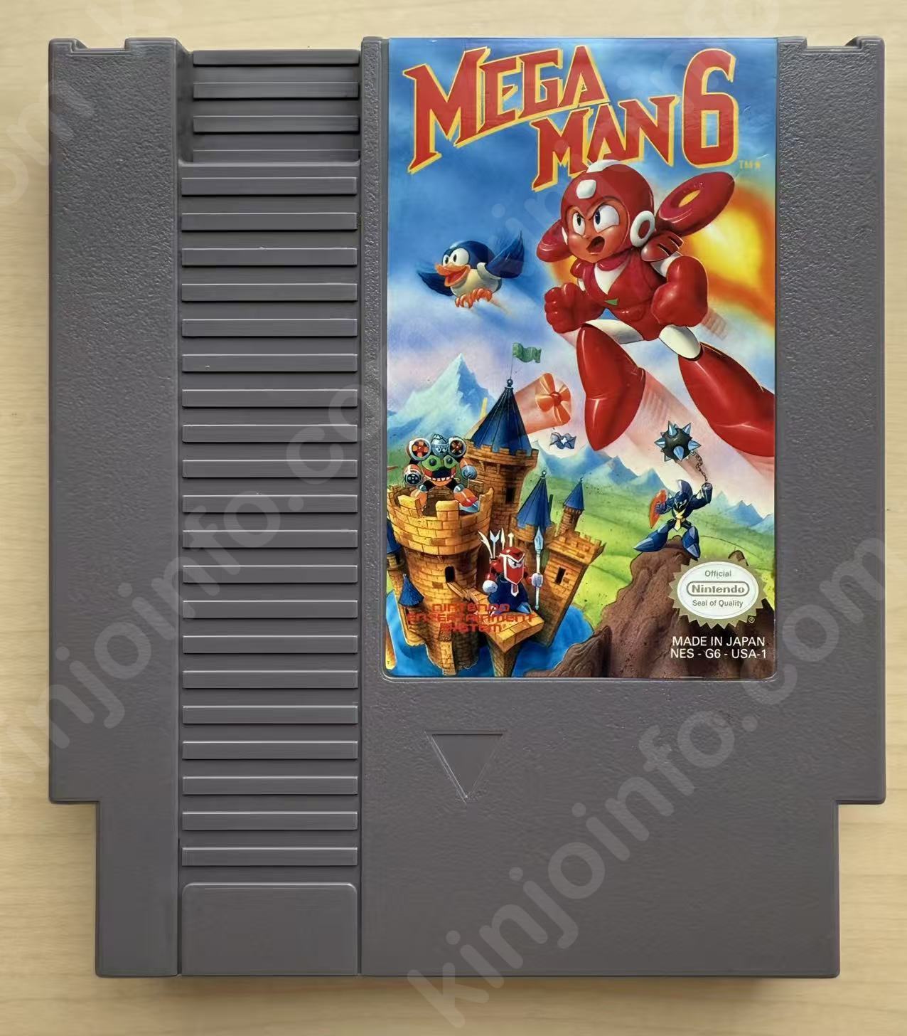 Mega Man 6（ロックマン6）【中古美品・NES北米版】