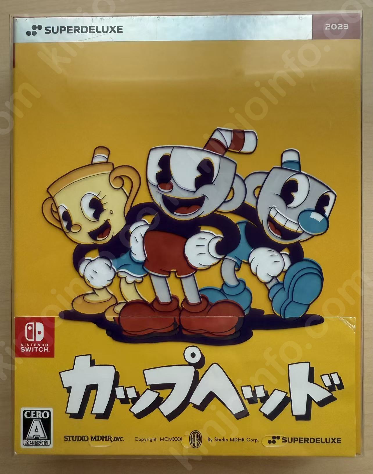 カップヘッド（Cuphead）【中古美品・限定版・NS日本版】