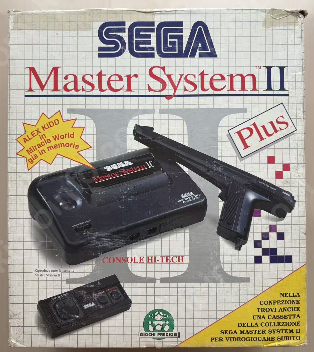 Master System II Power Base (PAL-G)（マスターシステム2 パワーベース PAL-G）【中古・SMS欧州版】