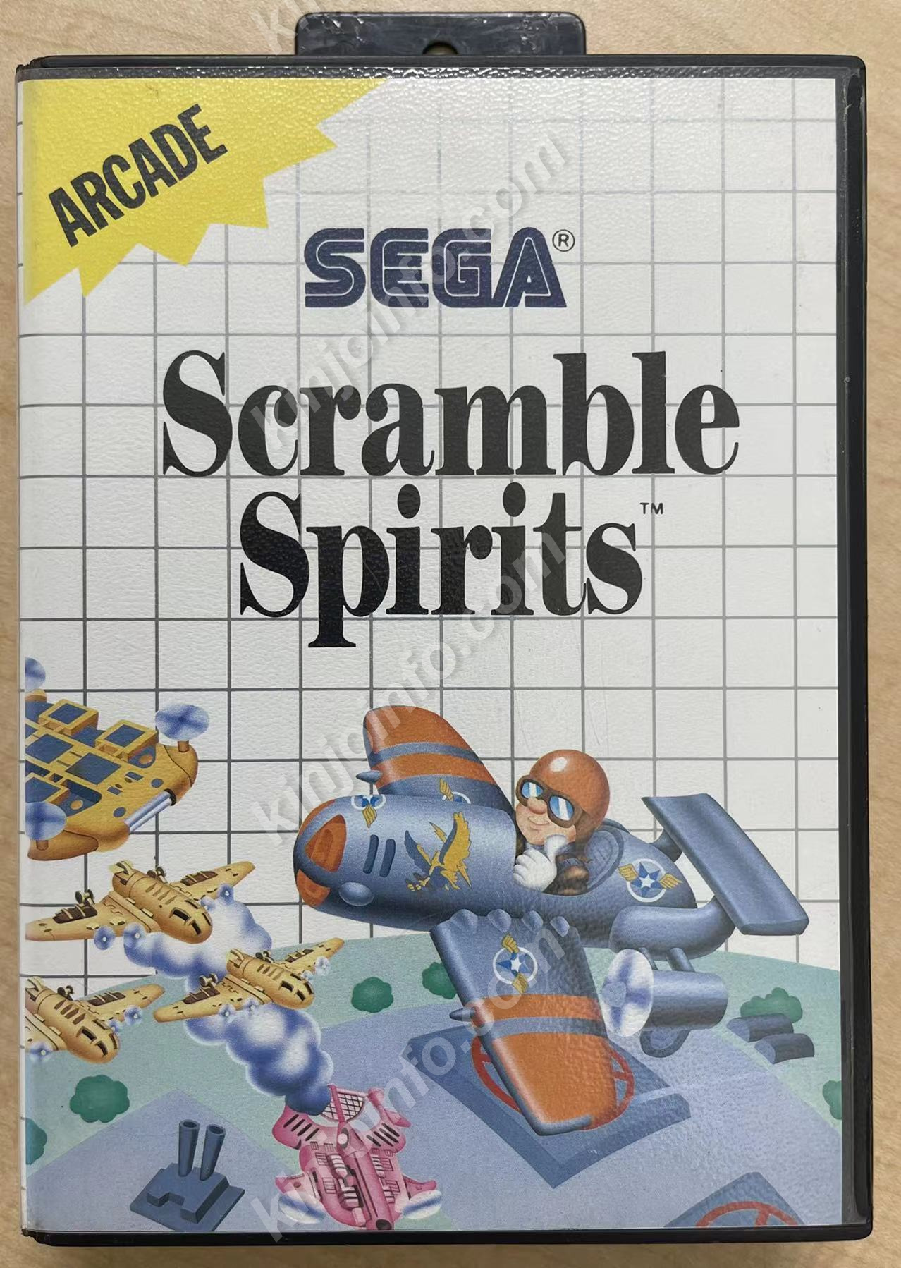 Scramble Spirits（スクランブルスピリッツ）【中古・SMS欧州版】