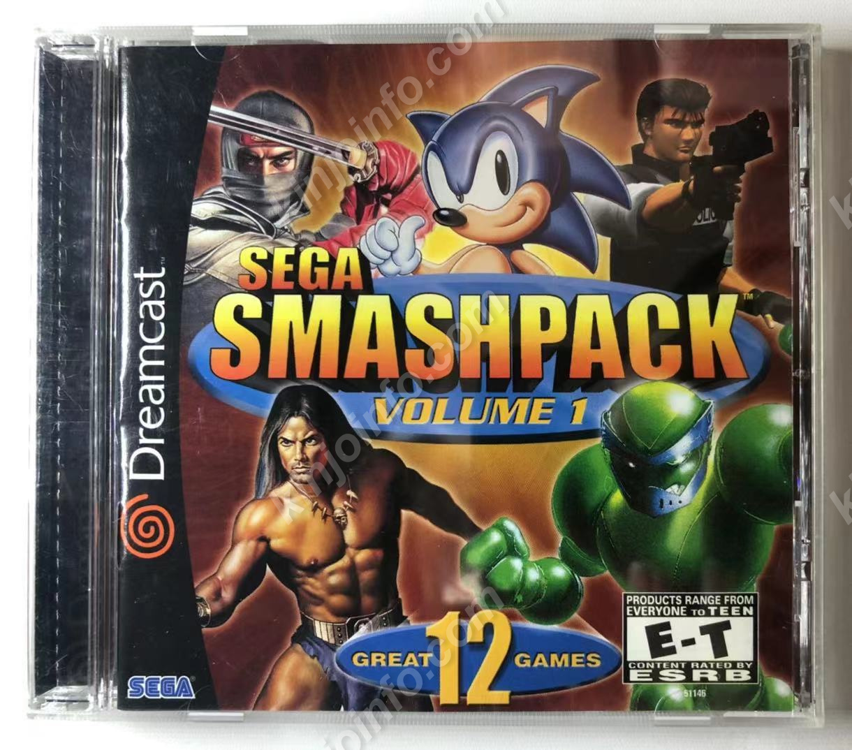 Sega Smash Pack Volume 1【中古・通常版・北米版】