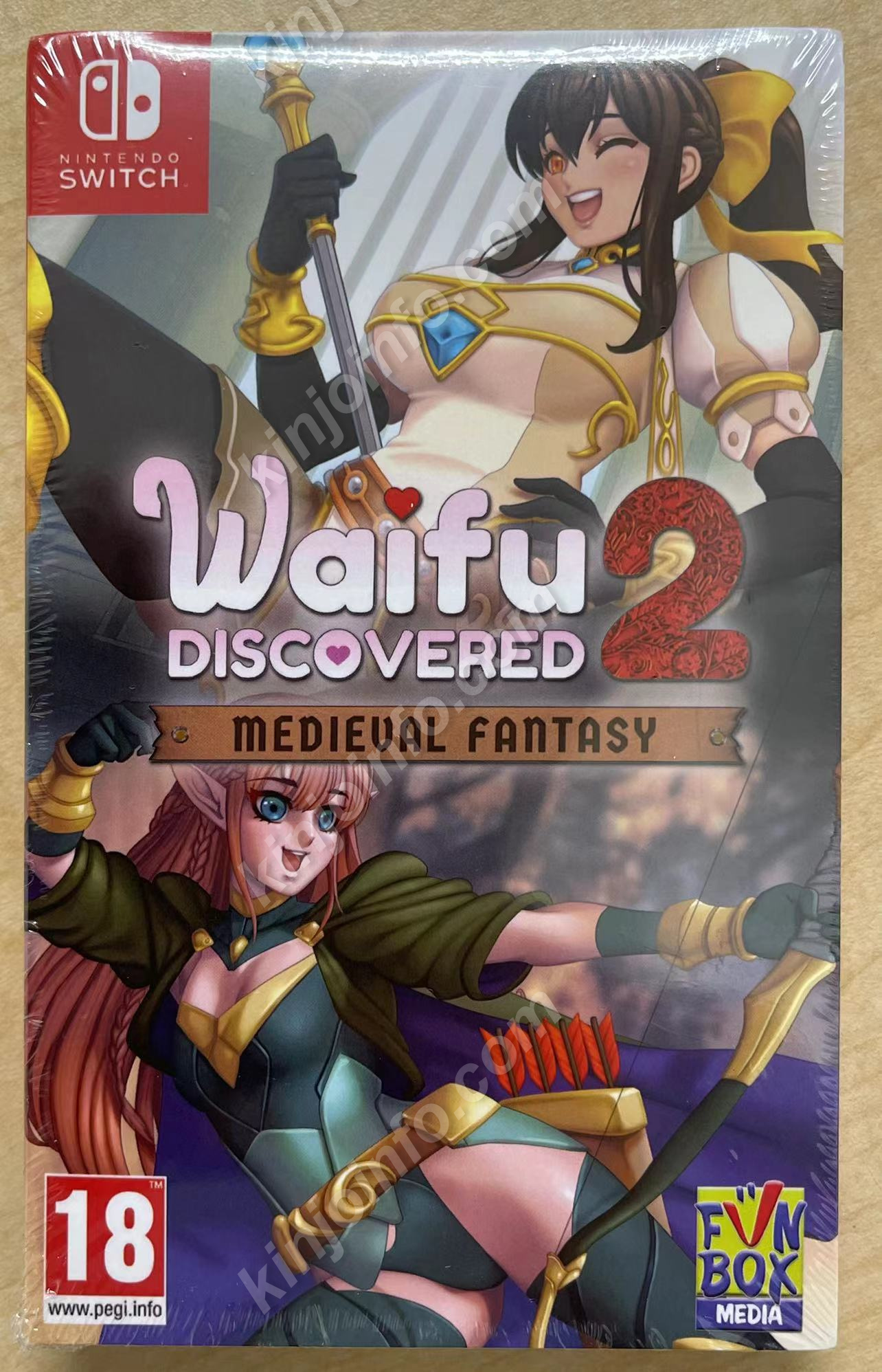 Waifu Discovered 2新品未開封・限定版・NS欧州版 国内初の直営店 9486