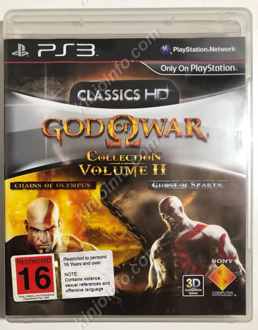 God Of War Collection Vol 2【中古・通常版・北米版】