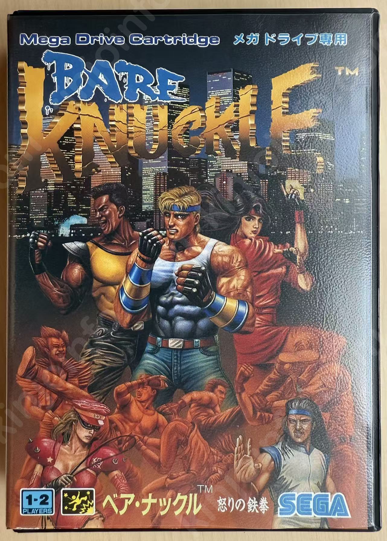 ベアナックル（Streets of Rage）【中古美品・MD日本版】