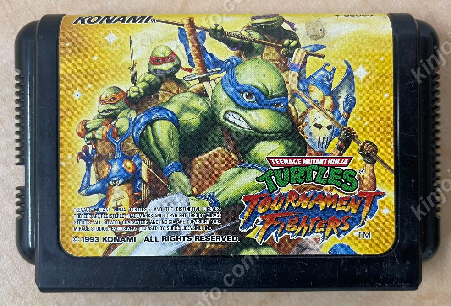 TMNTトーナメント ファイターズ【中古・MD日本版】 / kinjoinfo