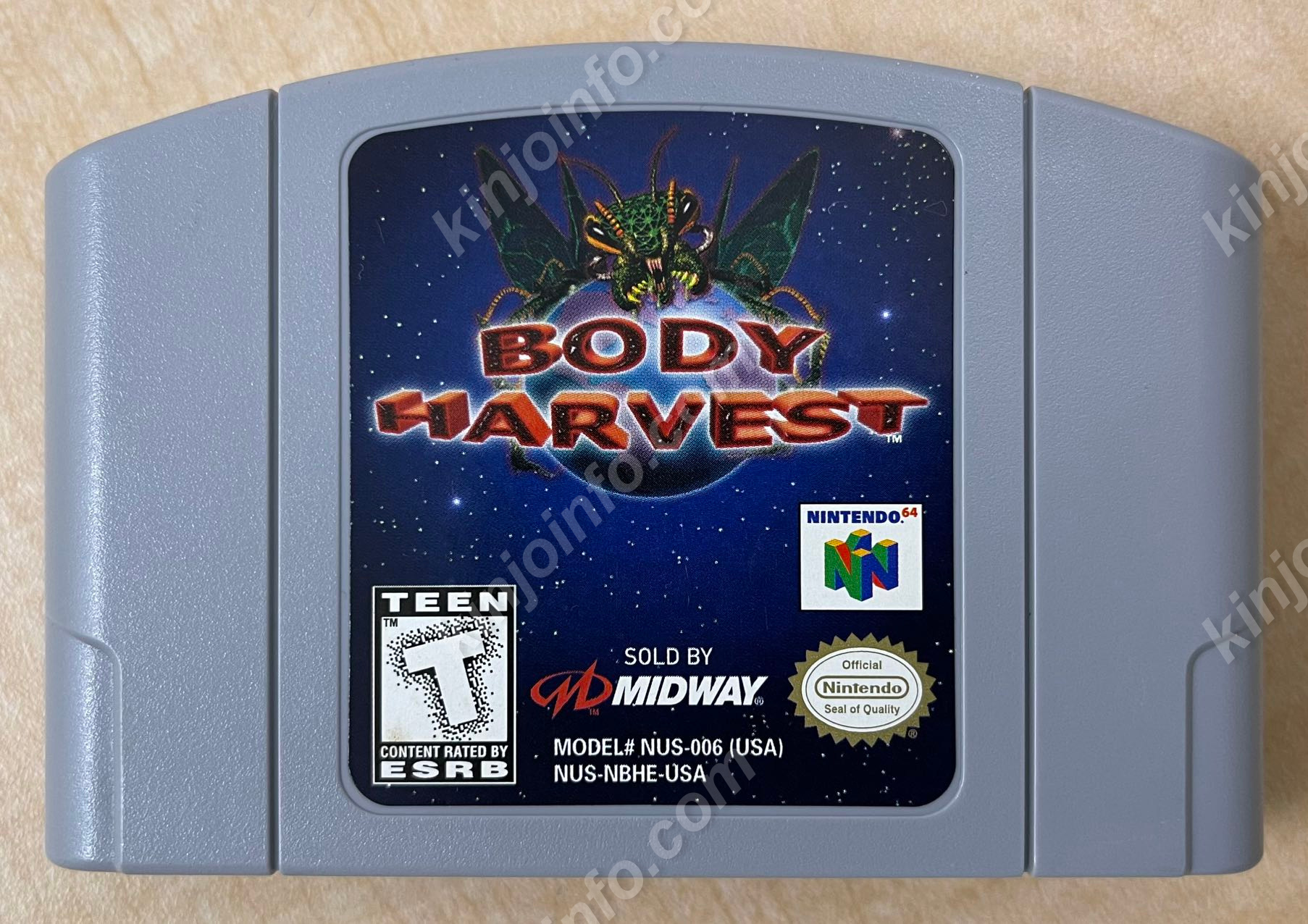 Body Harvest 【中古美品・N64北米版】