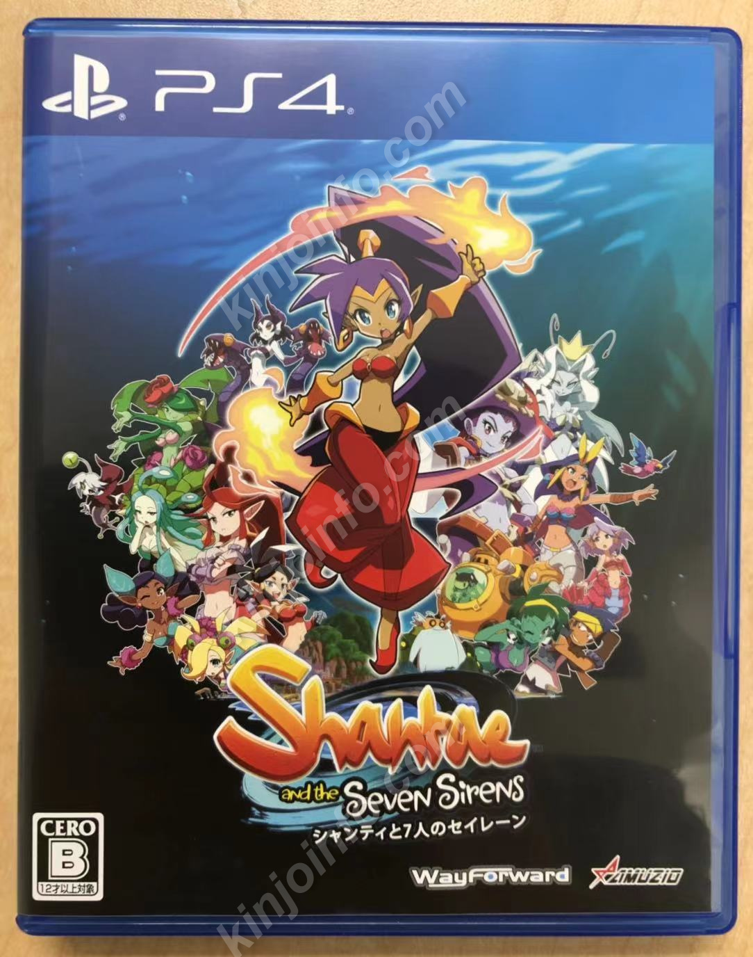 シャンティと七人のセイレーン（Shantae and the Seven Sirens）【中古・通常版・日本版】