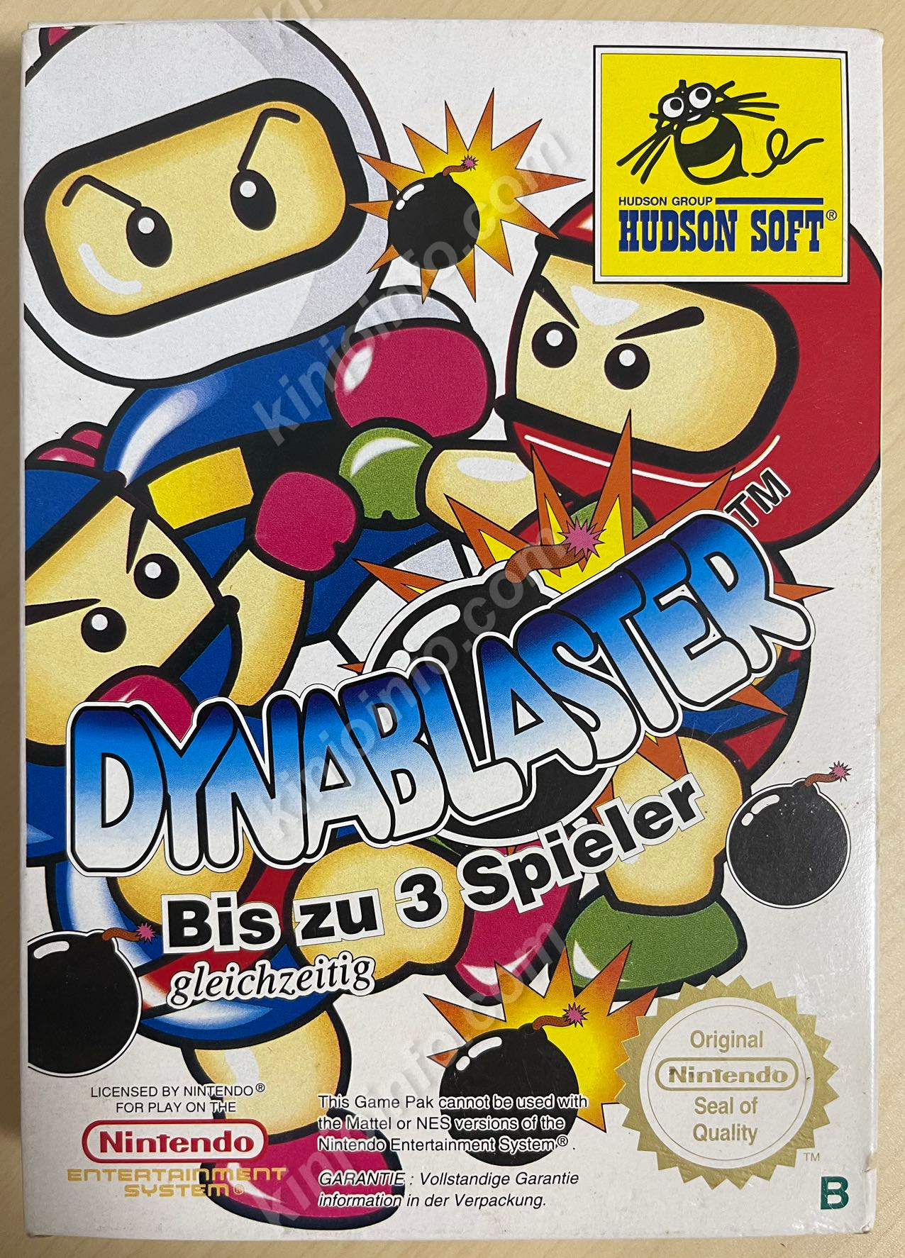 dynablaster （ボンバーマンII）【中古美品・NES北米版】