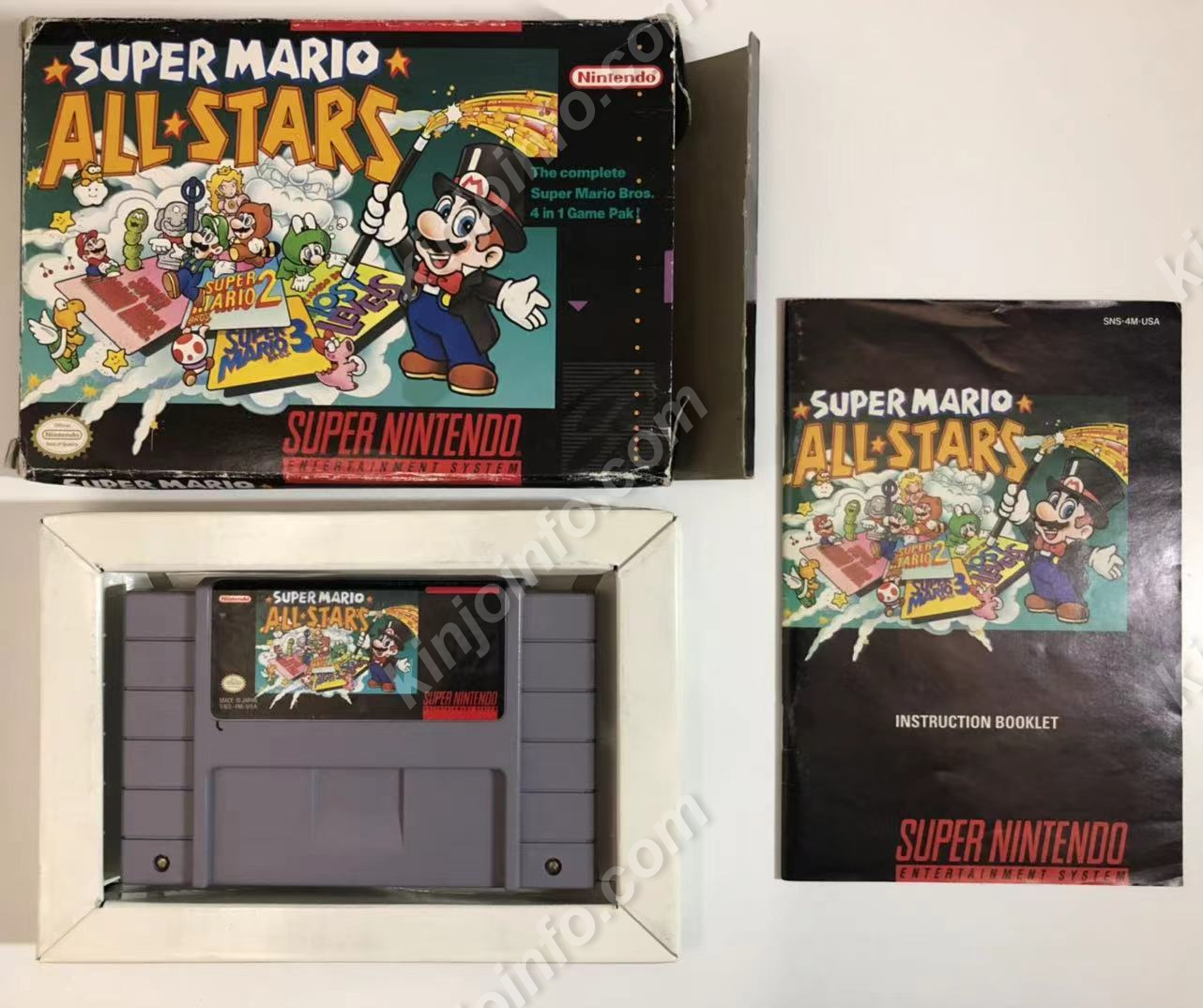 Super Mario All-Stars（スーパーマリオコレクション）【中古・SFC北米