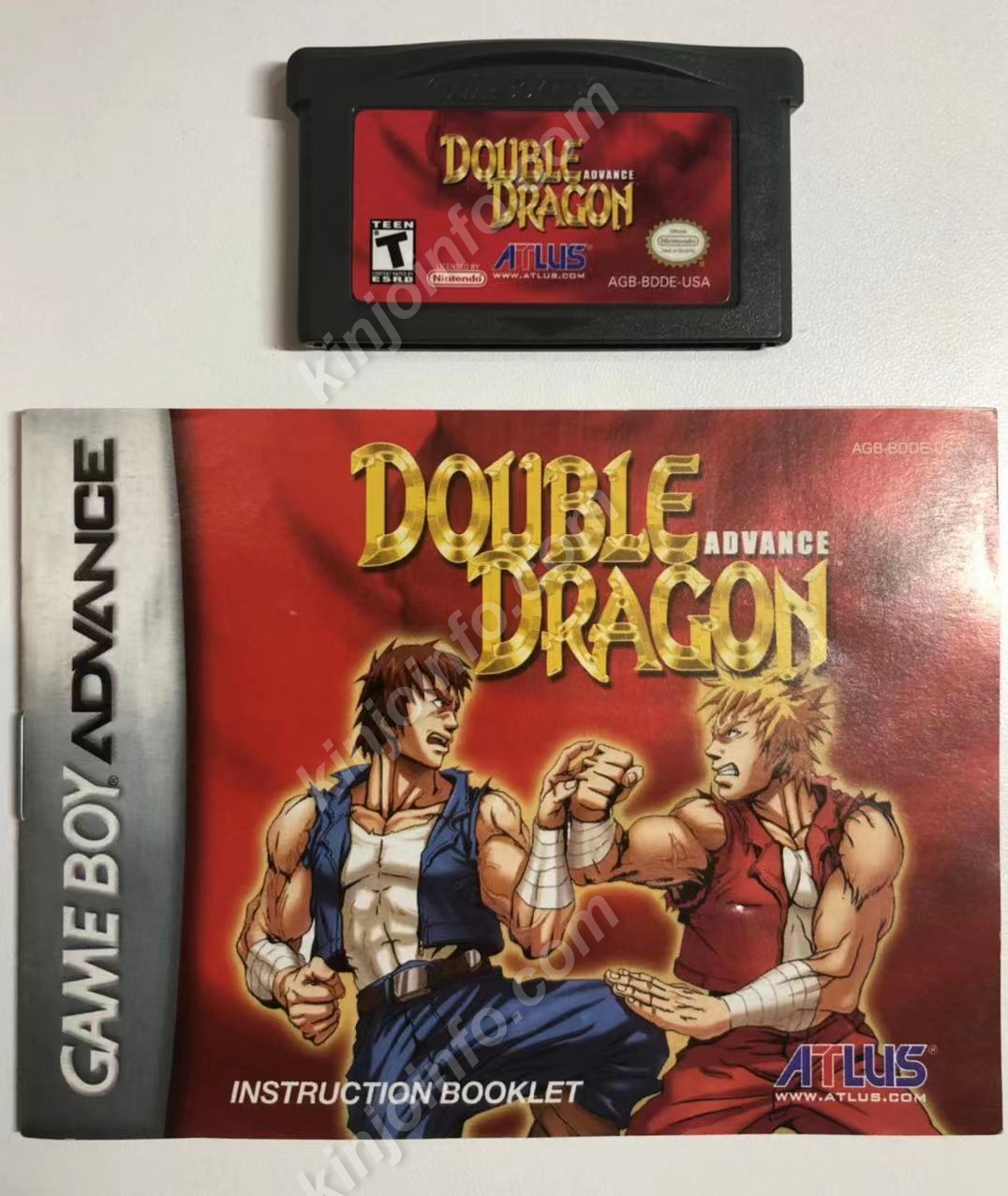 Double Dragon Advance『ダブルドラゴン アドバンス』【中古美品・GBA通常版・北米版】