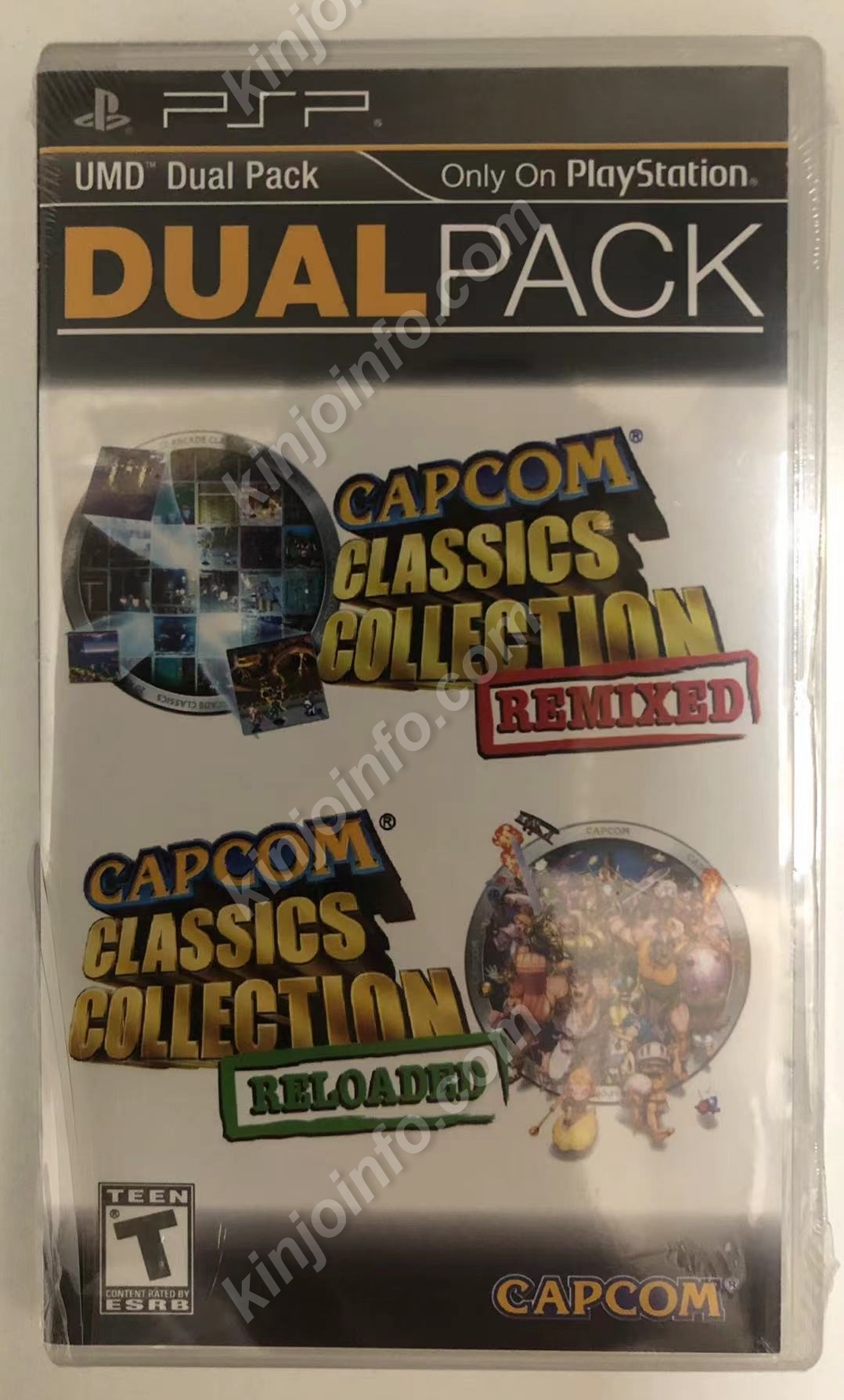 Capcom Classics Collection Dual Pack【新品未開封・通常版・北米版】