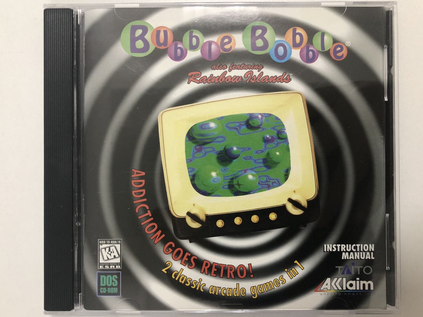 Bubble Bobble (also featuring Rainbow Islands)【中古・通常版・北米版】