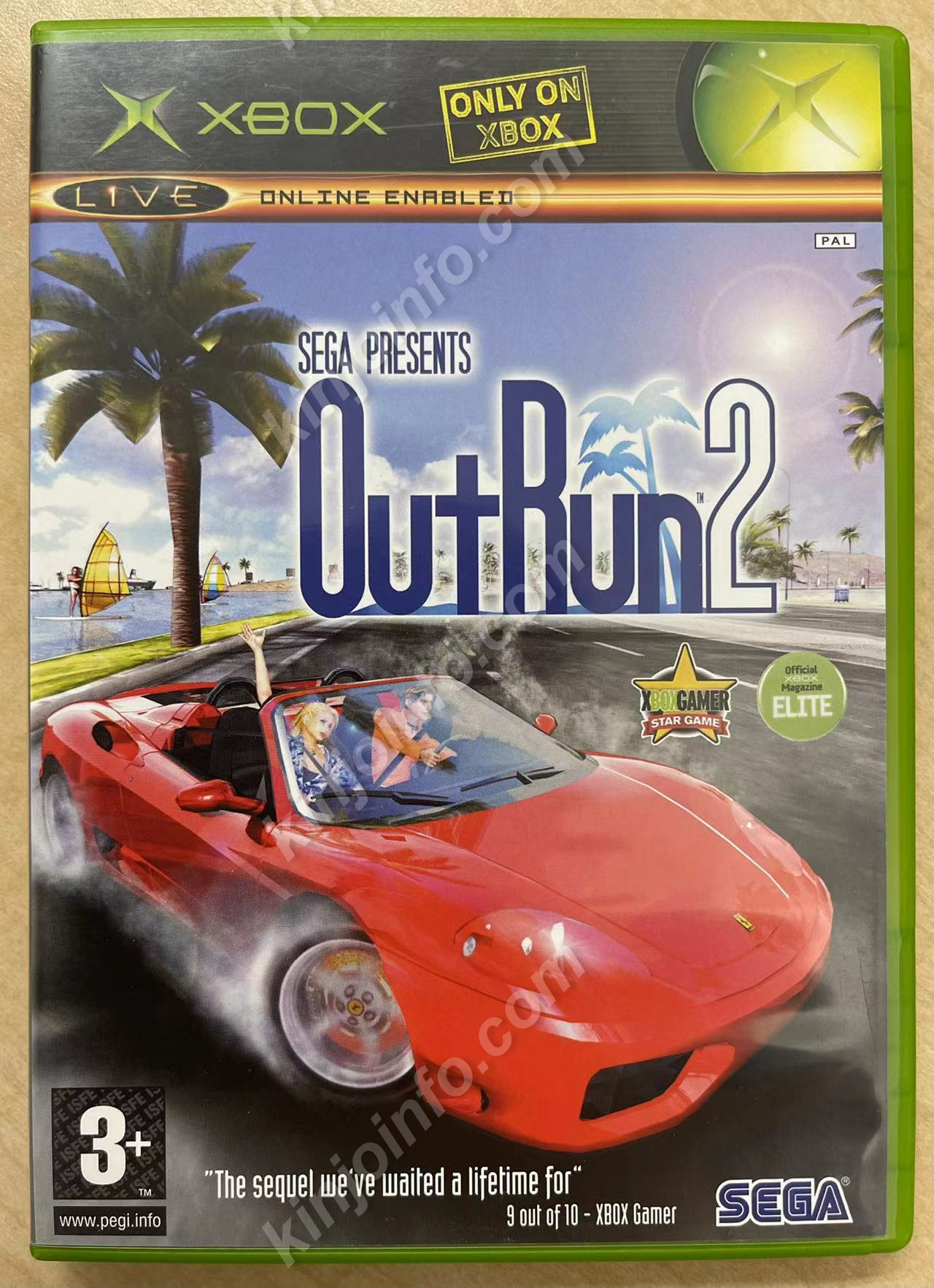 OutRun2『アウトラン2』【中古美品・pal版・xbox欧州版】 / kinjoinfo