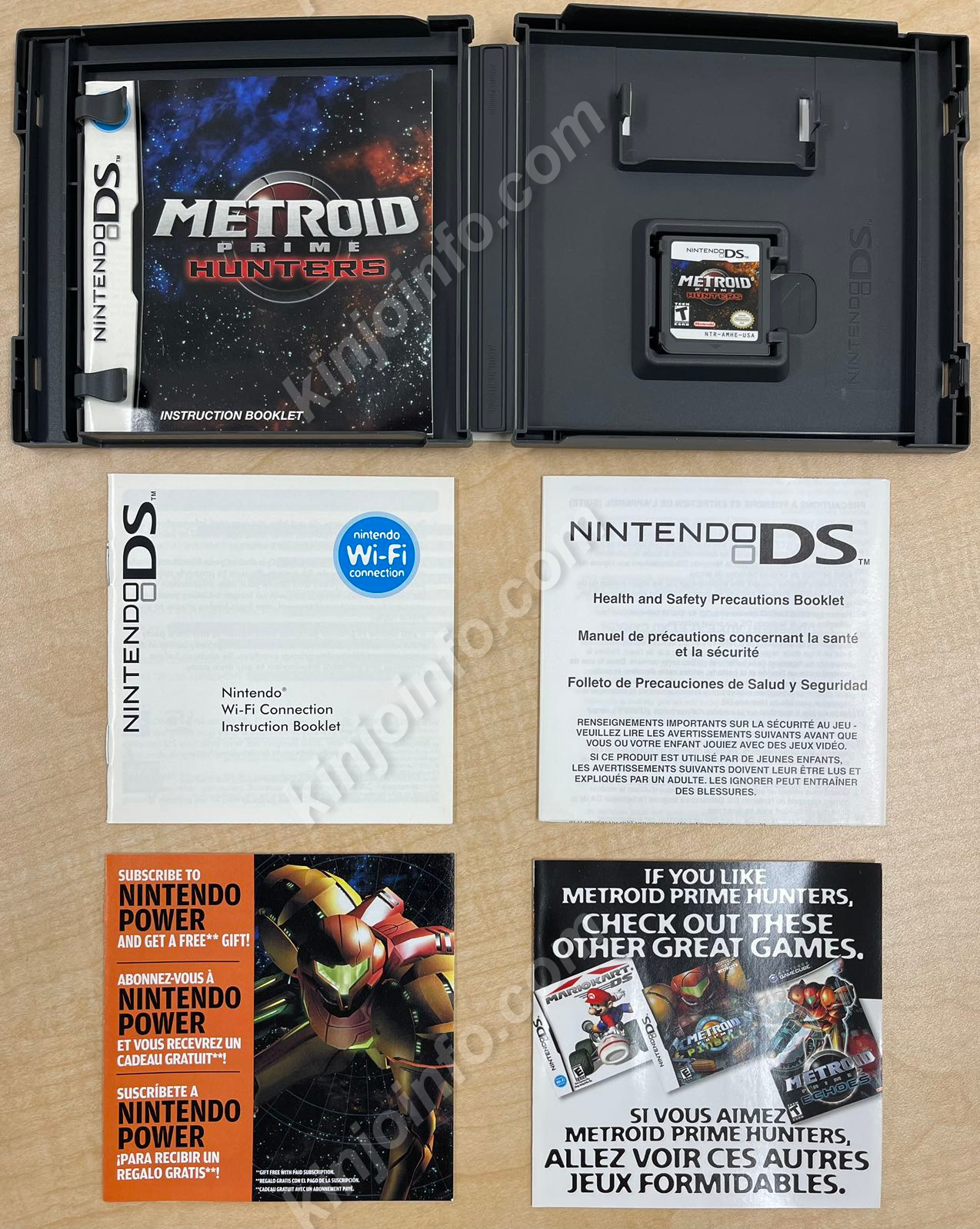 Metroid Prime Hunters（メトロイドプライム ハンターズ ）【中古美品 