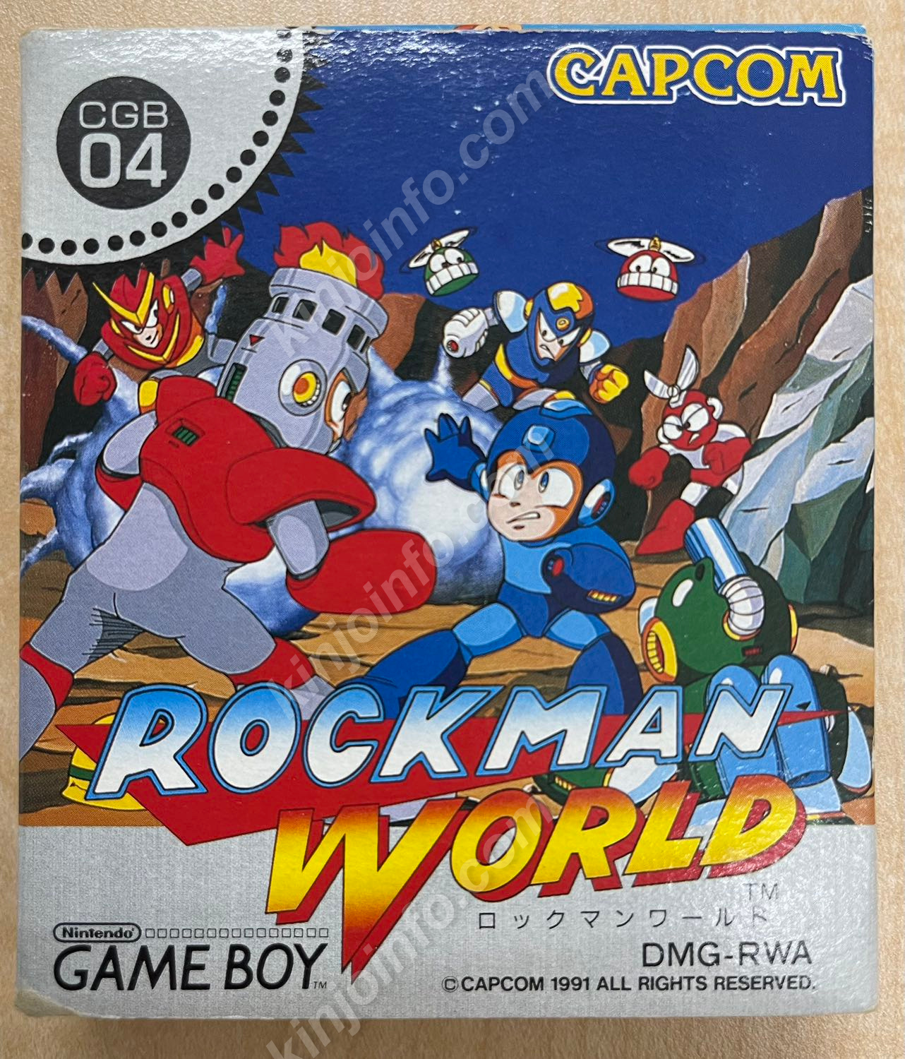 ロックマンワールド【中古・完品・GB日本版】