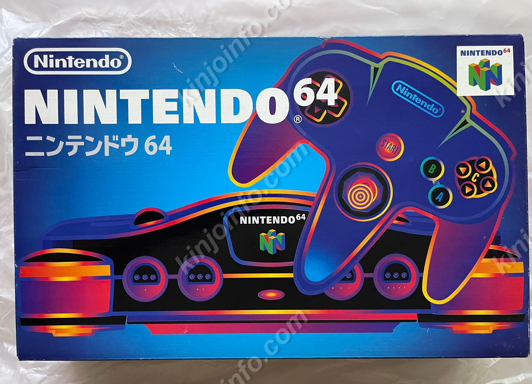 N64本体一式+メモリ拡張パック【中古美品・N64日本版】