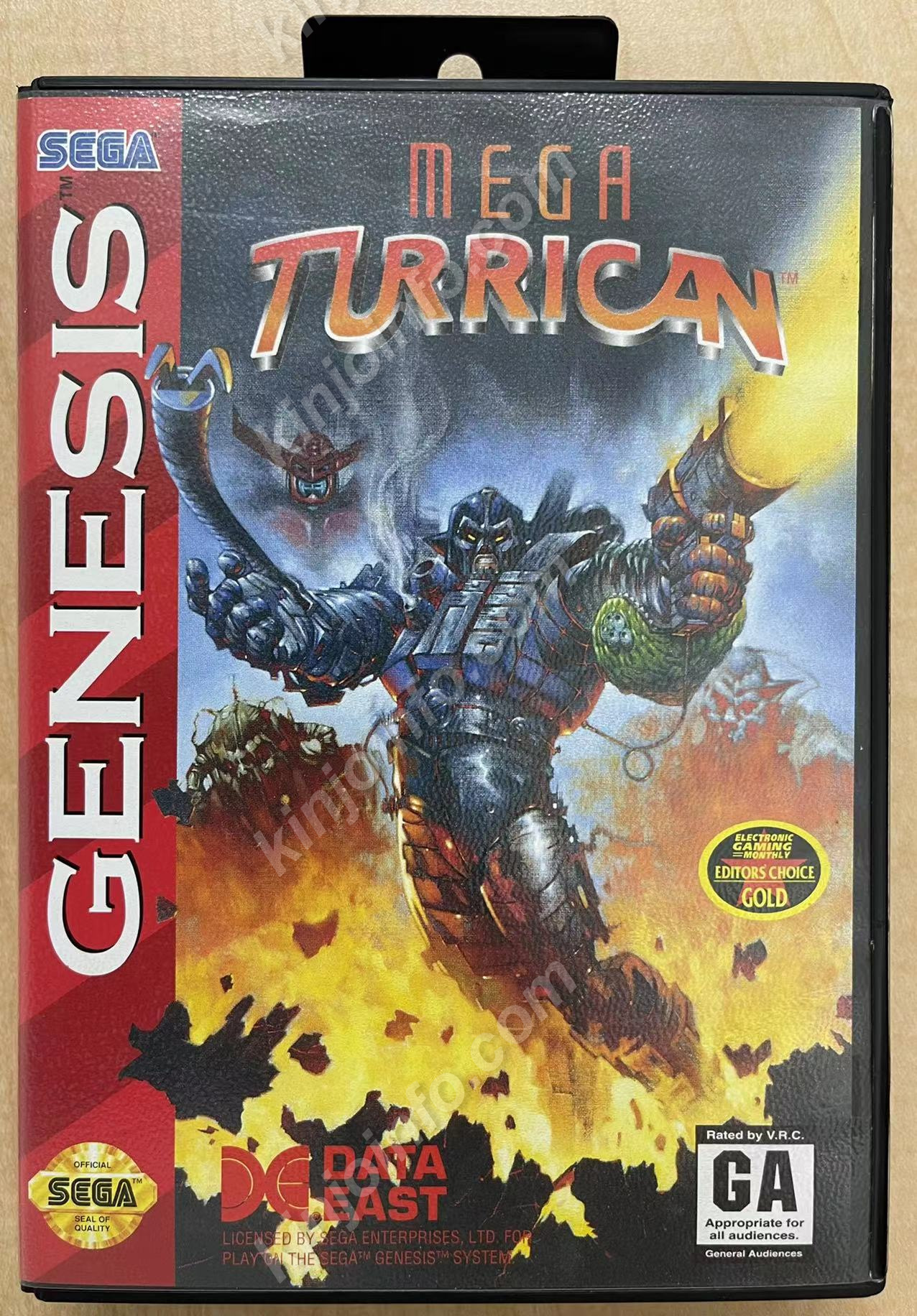Mega Turrican（メガタリカン）【美品・Genesis北米版】-