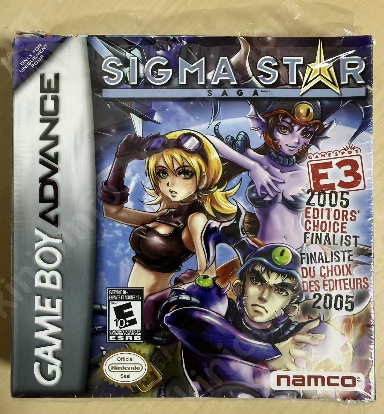 Sigma Star Saga（シグマスターサーガ）【中古美品・完品・GBA北米版】