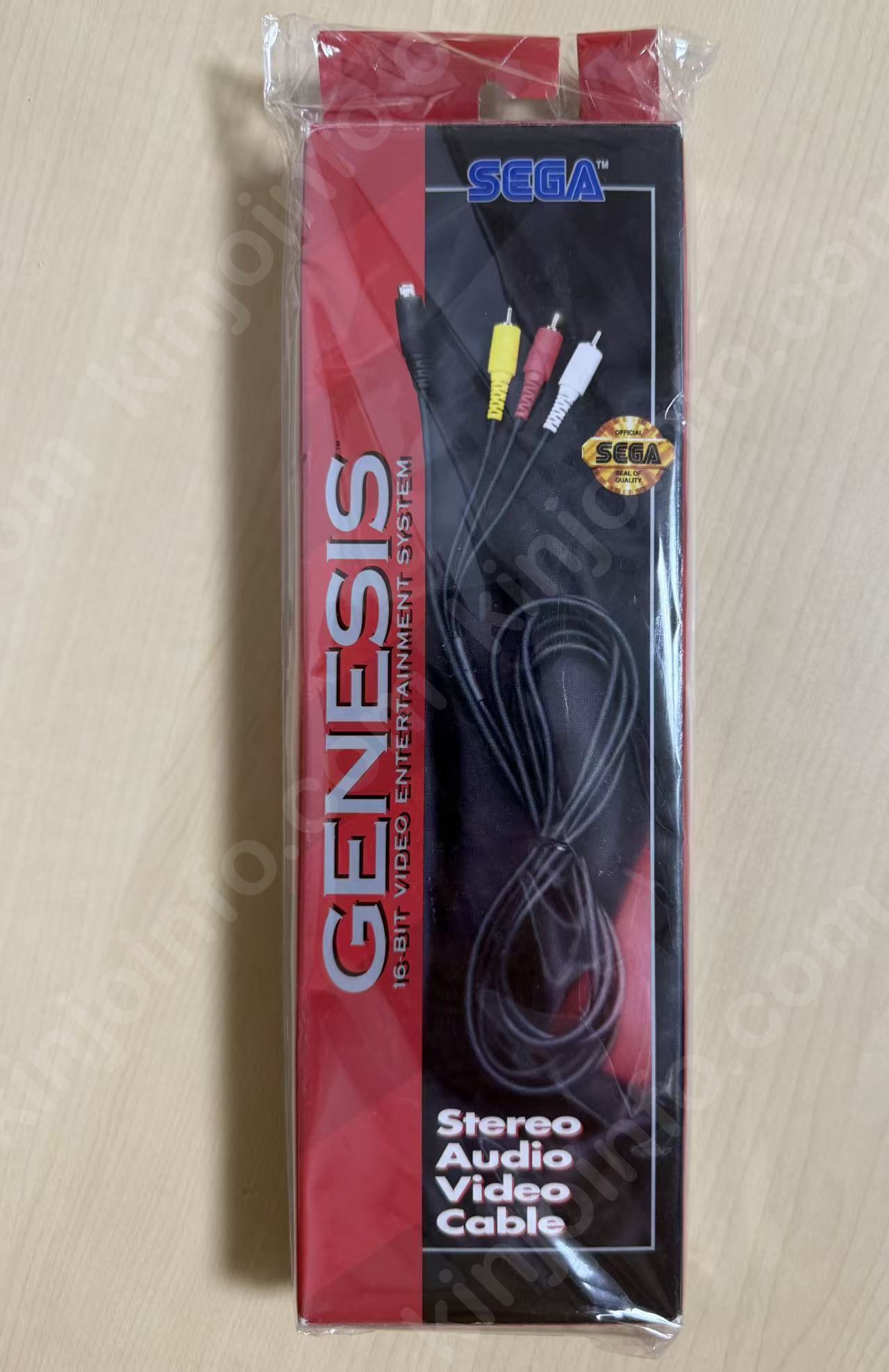 Stereo AV Cable（ステレオAVケーブル）【中古美品・GEN北米版】