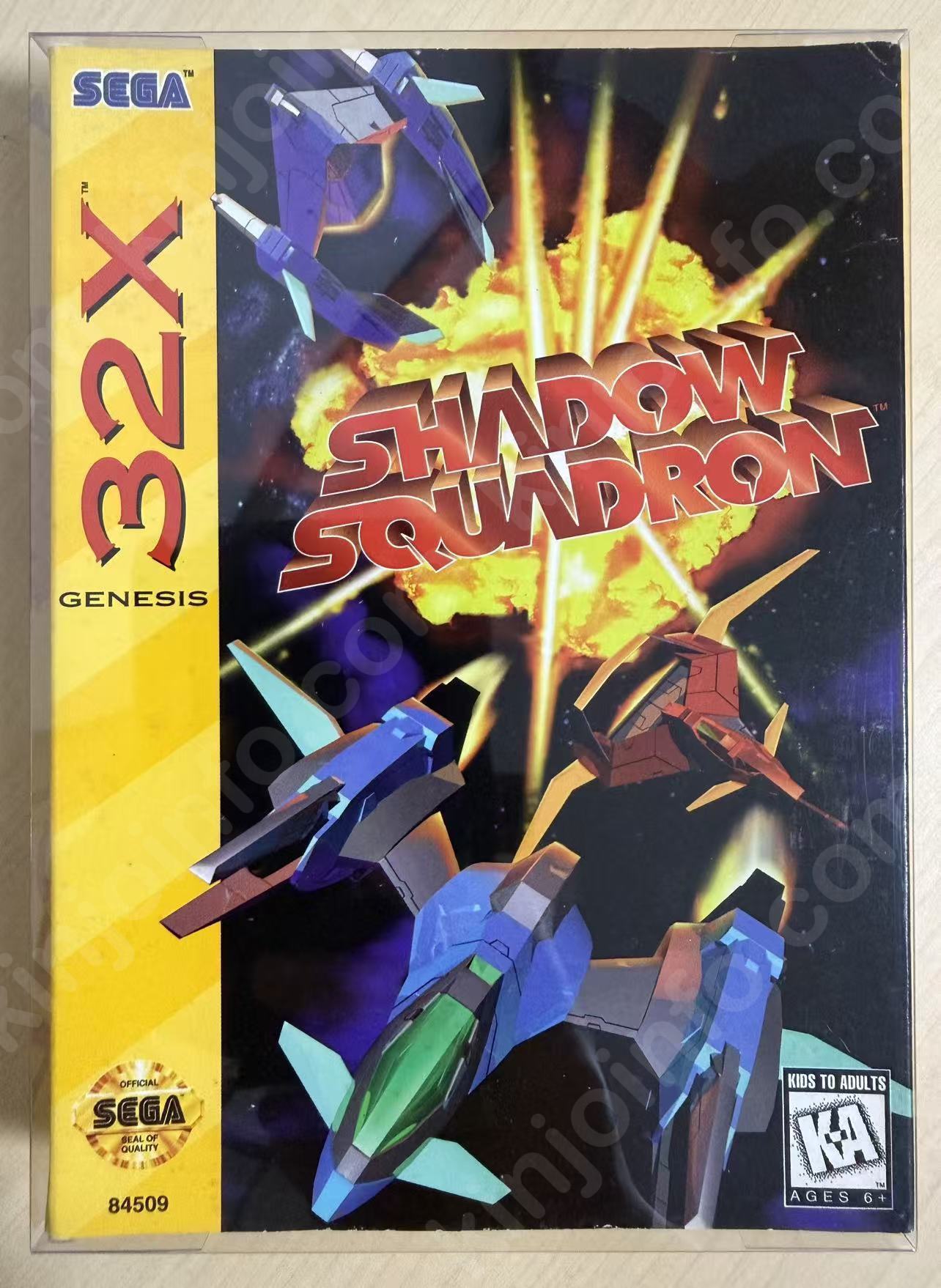 Shadow Squadron（ステラアサルト）【中古美品・Genesis 32X北米版】