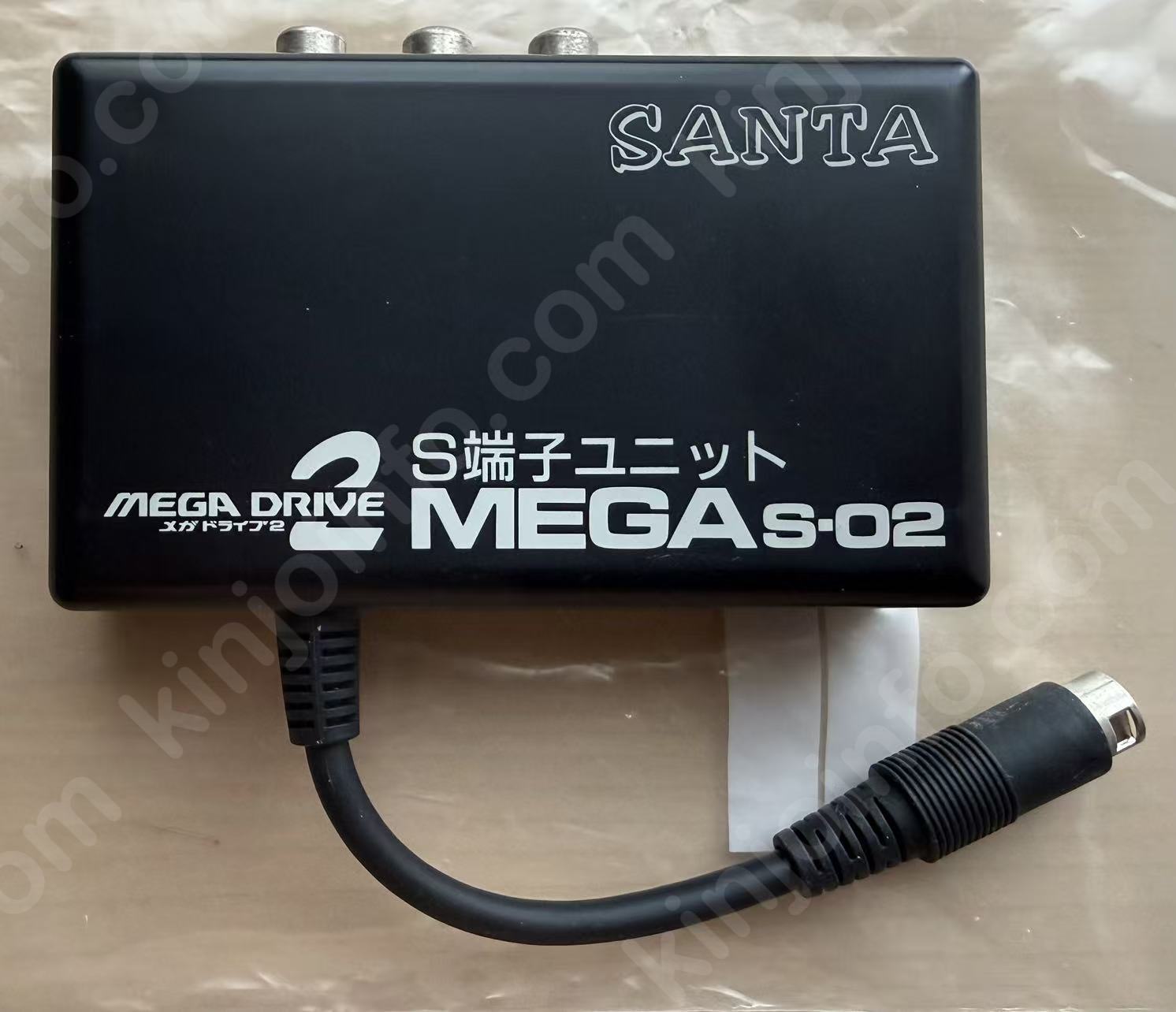 S端子ユニット MEGA-S02（S-Video Unit MEGA-S02）【中古美品・MD日本版】