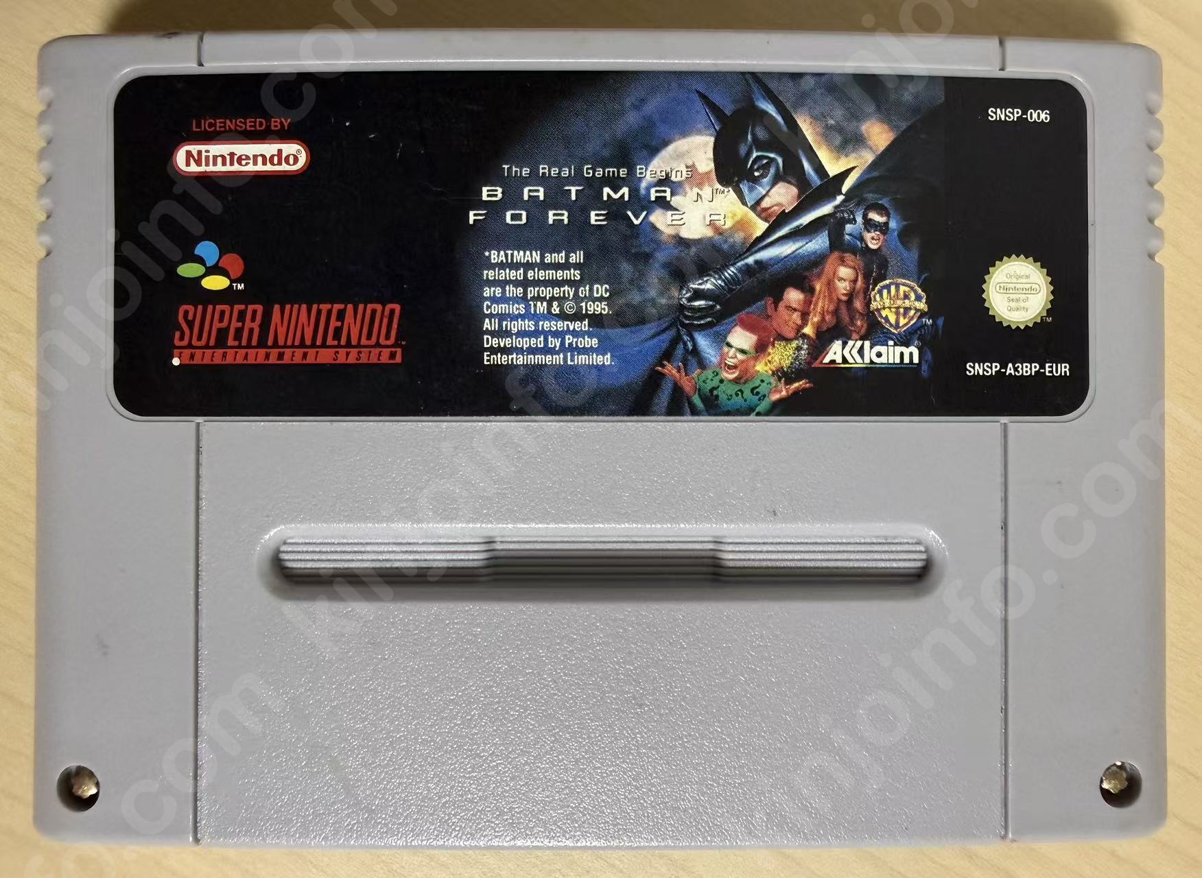 Batman Forever（バットマン フォーエヴァー）【中古・SNES欧州版】