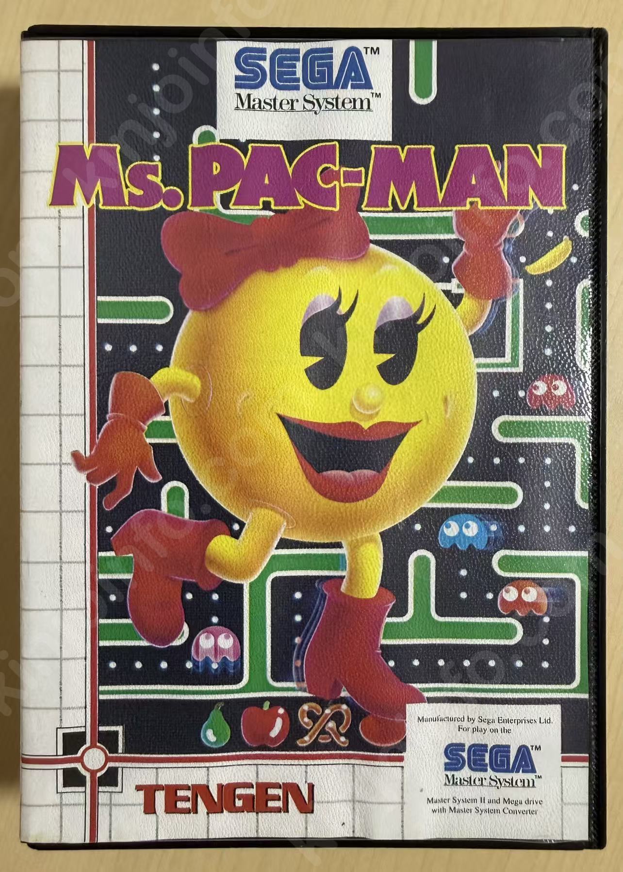 Ms. Pac-Man（ミズ・パックマン）【中古美品・SMS欧州版】