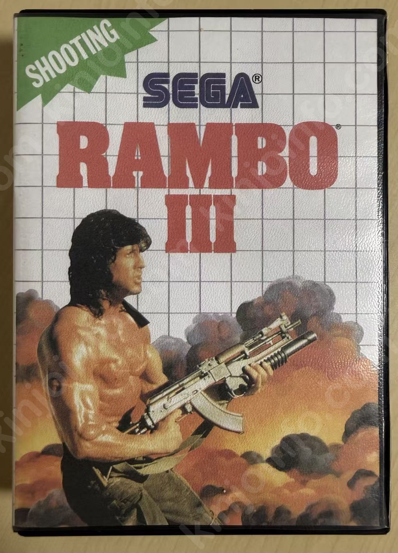 Rambo III（ランボーIII）【中古美品・SMS欧州版】