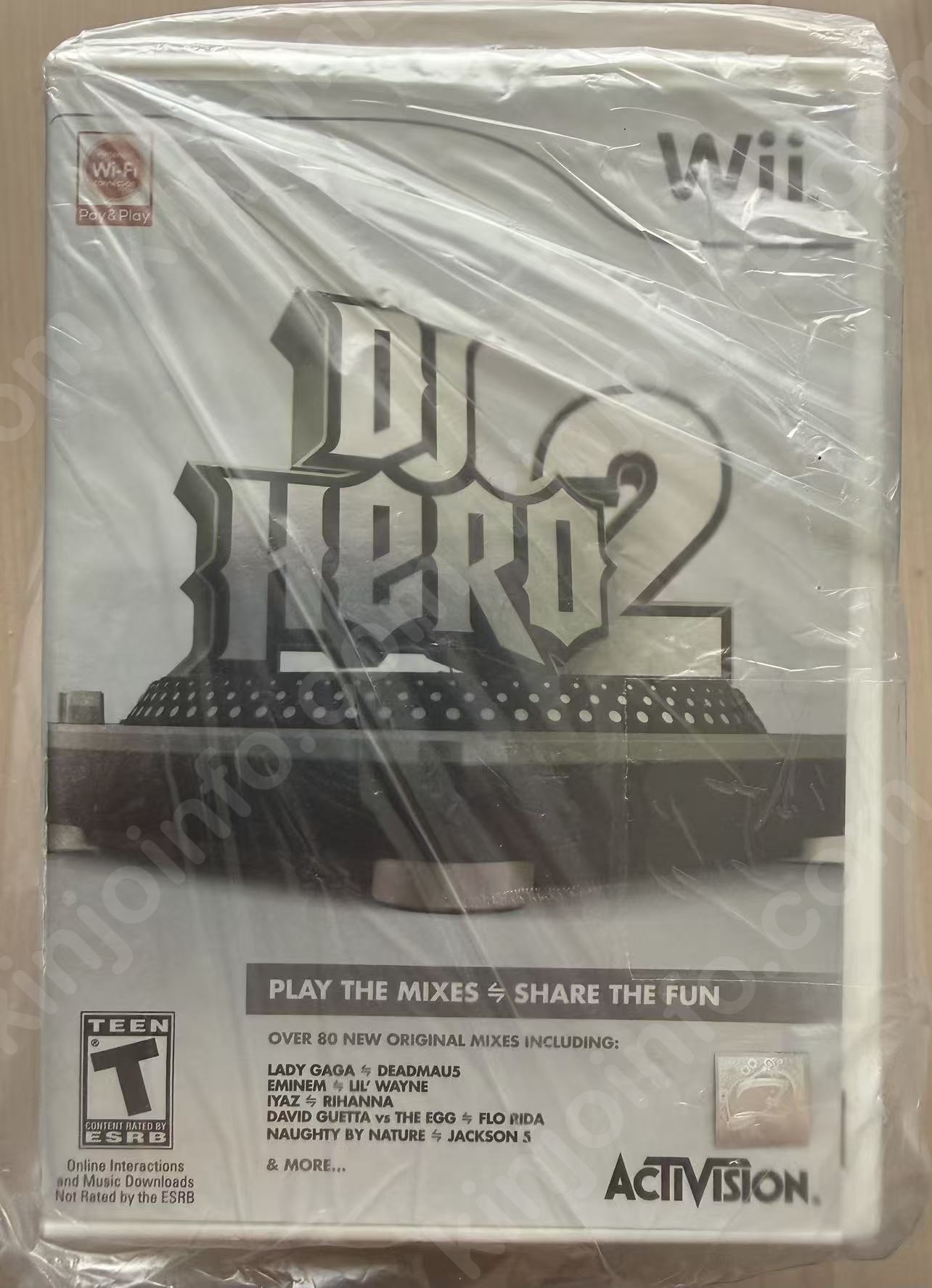 DJ Hero 2の１０本セット（DJヒーロー2）【新品未開封・Wii北米版】