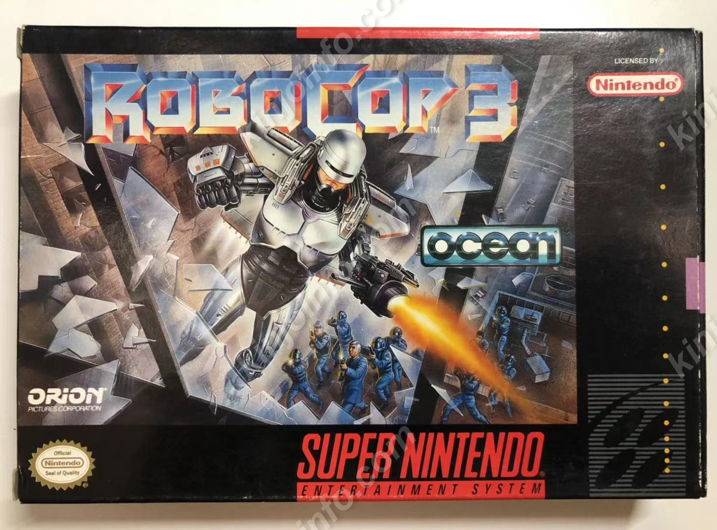 Robocop3 ロボコップ３【中古美品、完品、北米版】