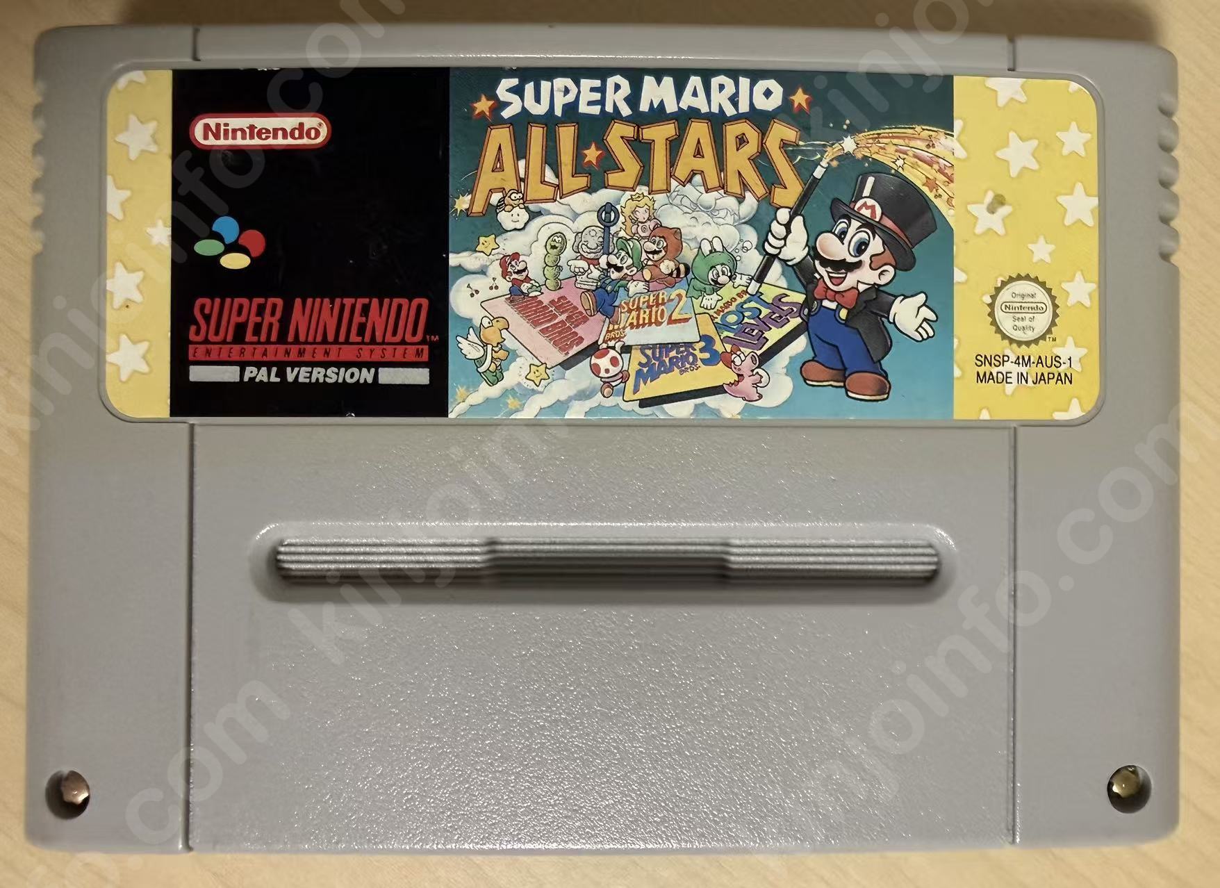 Super Mario All-Stars（スーパーマリオコレクション）【中古美品・PAL版・SFC豪州版】