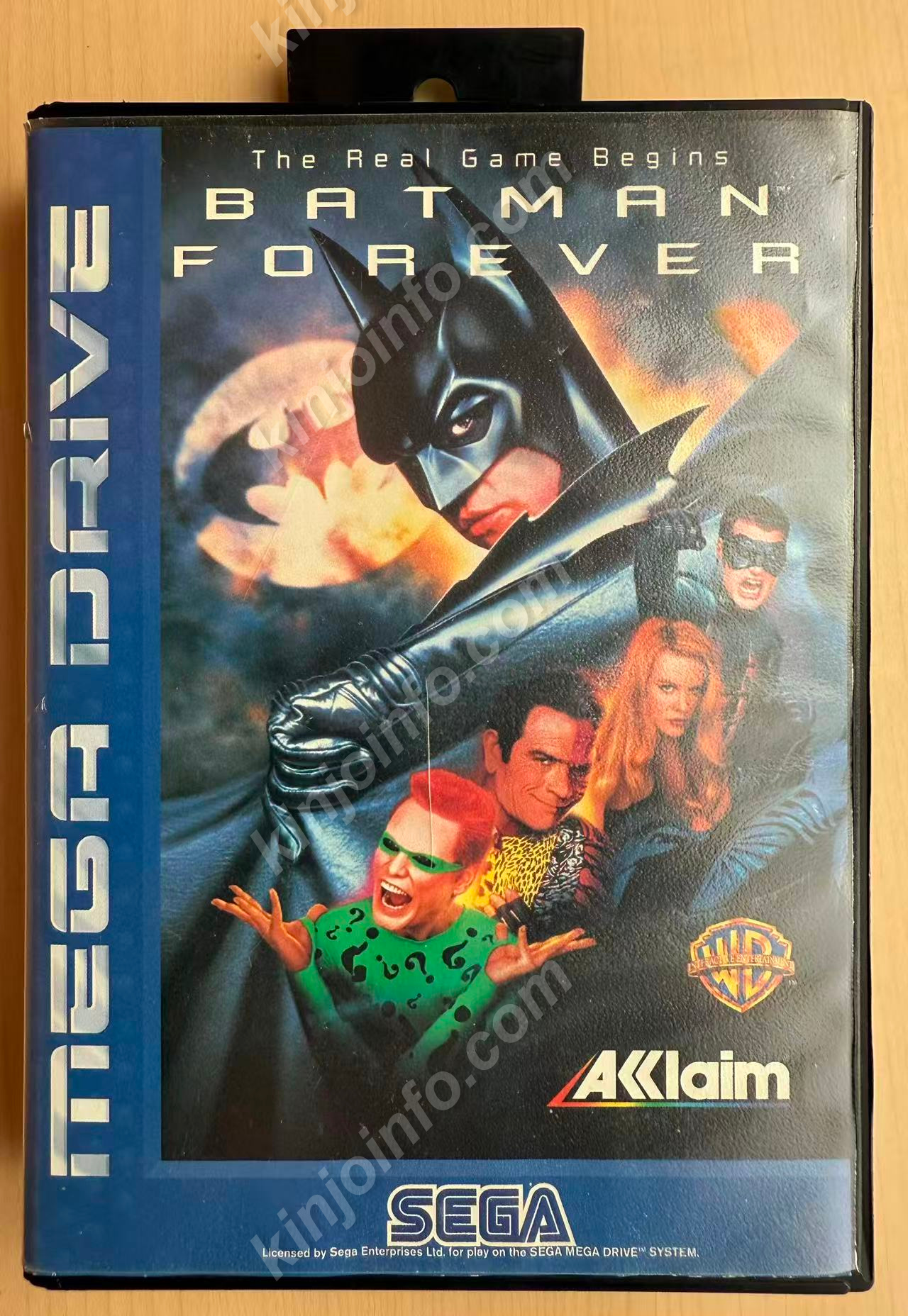 Batman Forever（バットマン フォーエバー）【中古美品・MD欧州版】