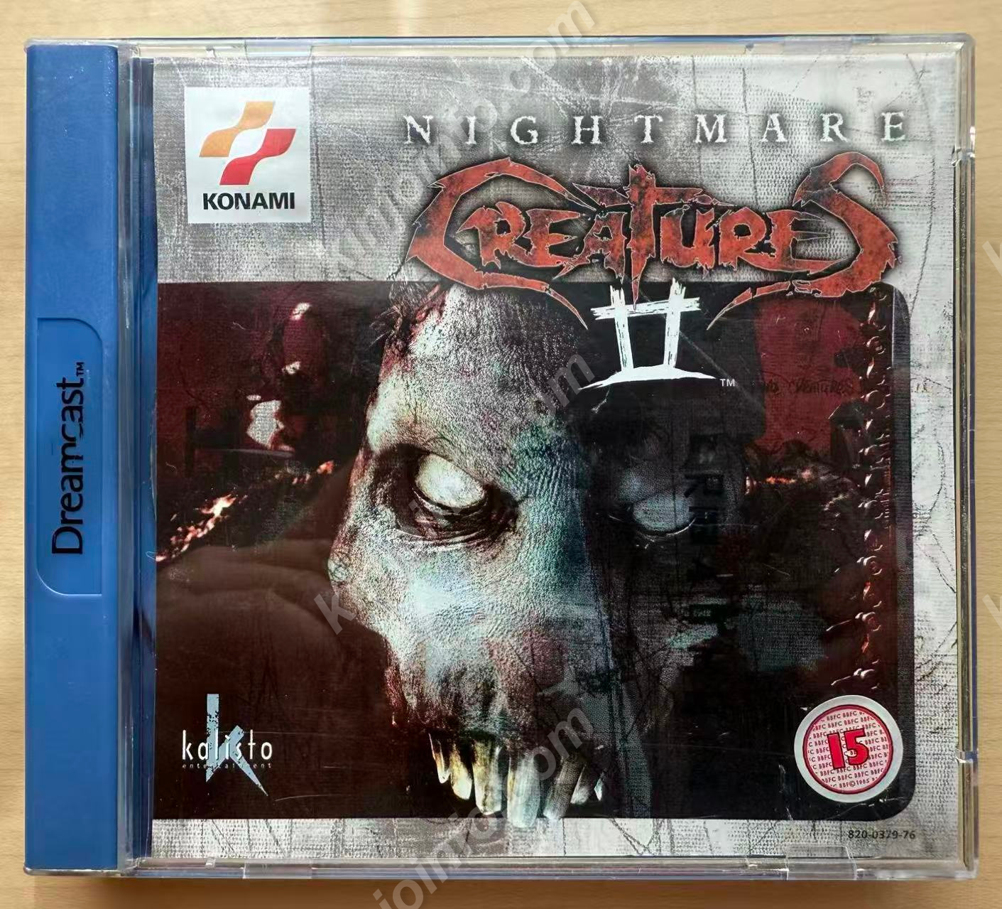 Nightmare Creatures II（ナイトメア クリーチャーズII）【中古美品・DC欧州版】