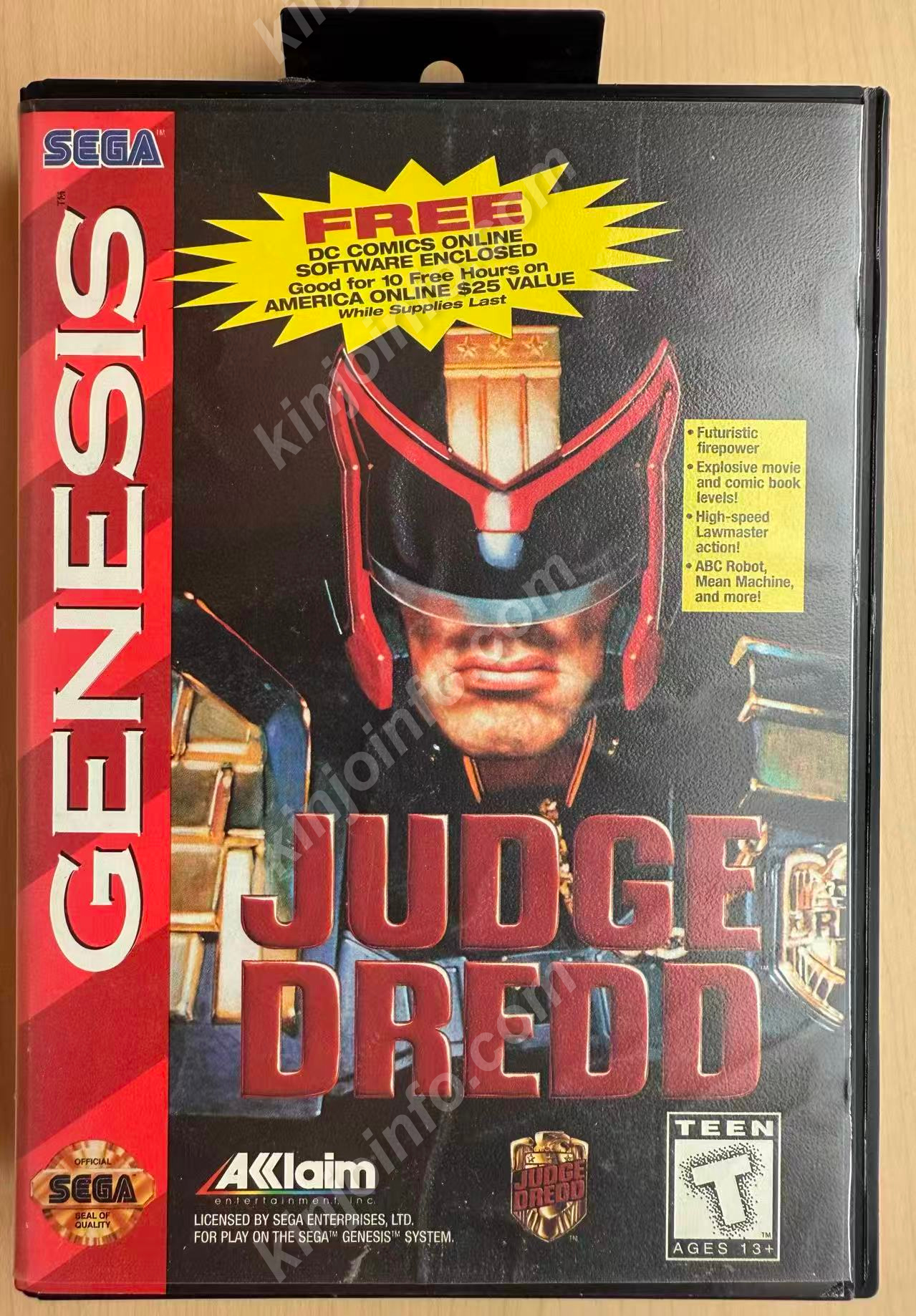 Judge Dredd（ジャッジ・ドレッド）【中古美品・genesis北米版】